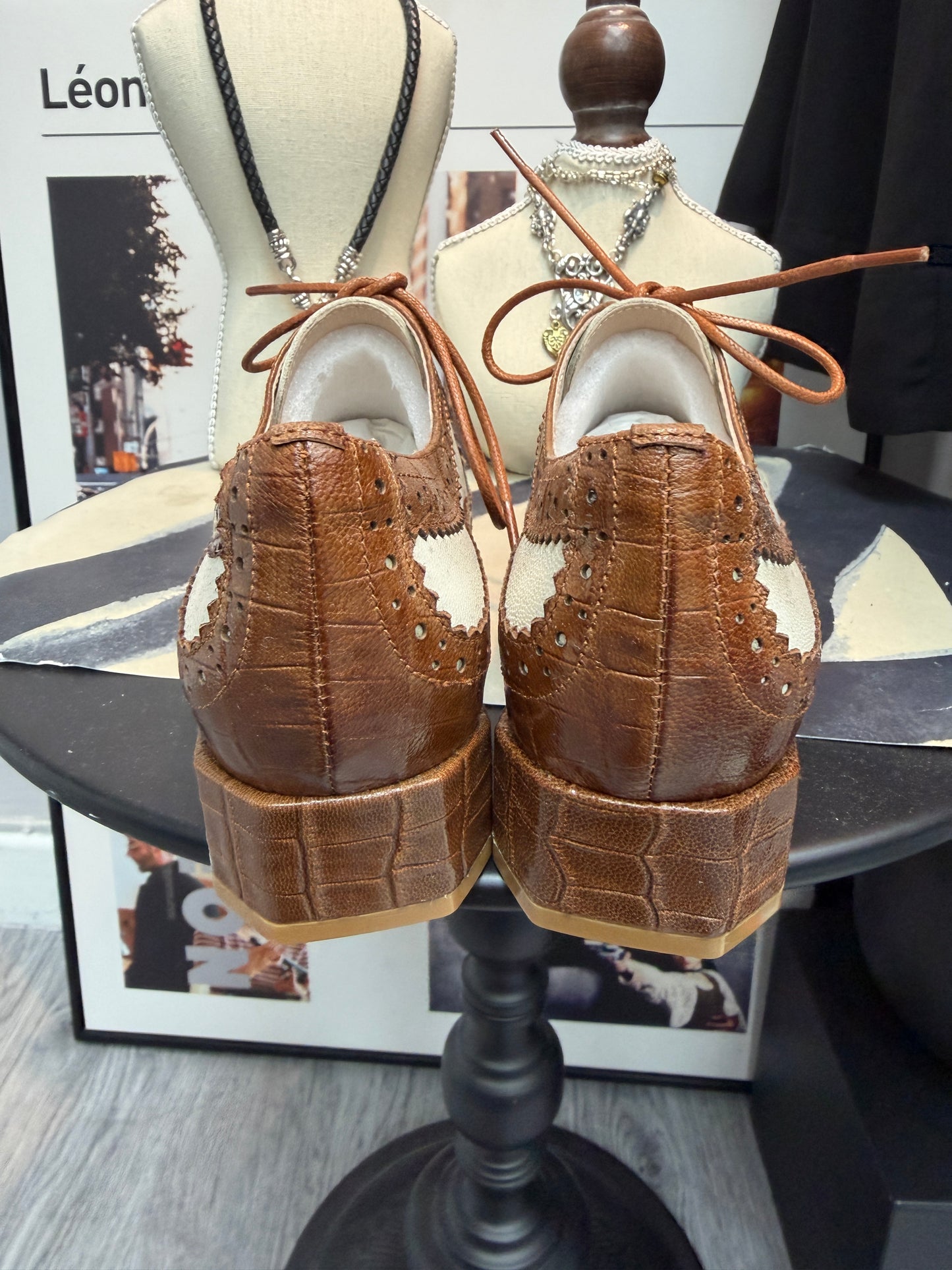 Two tone loafer