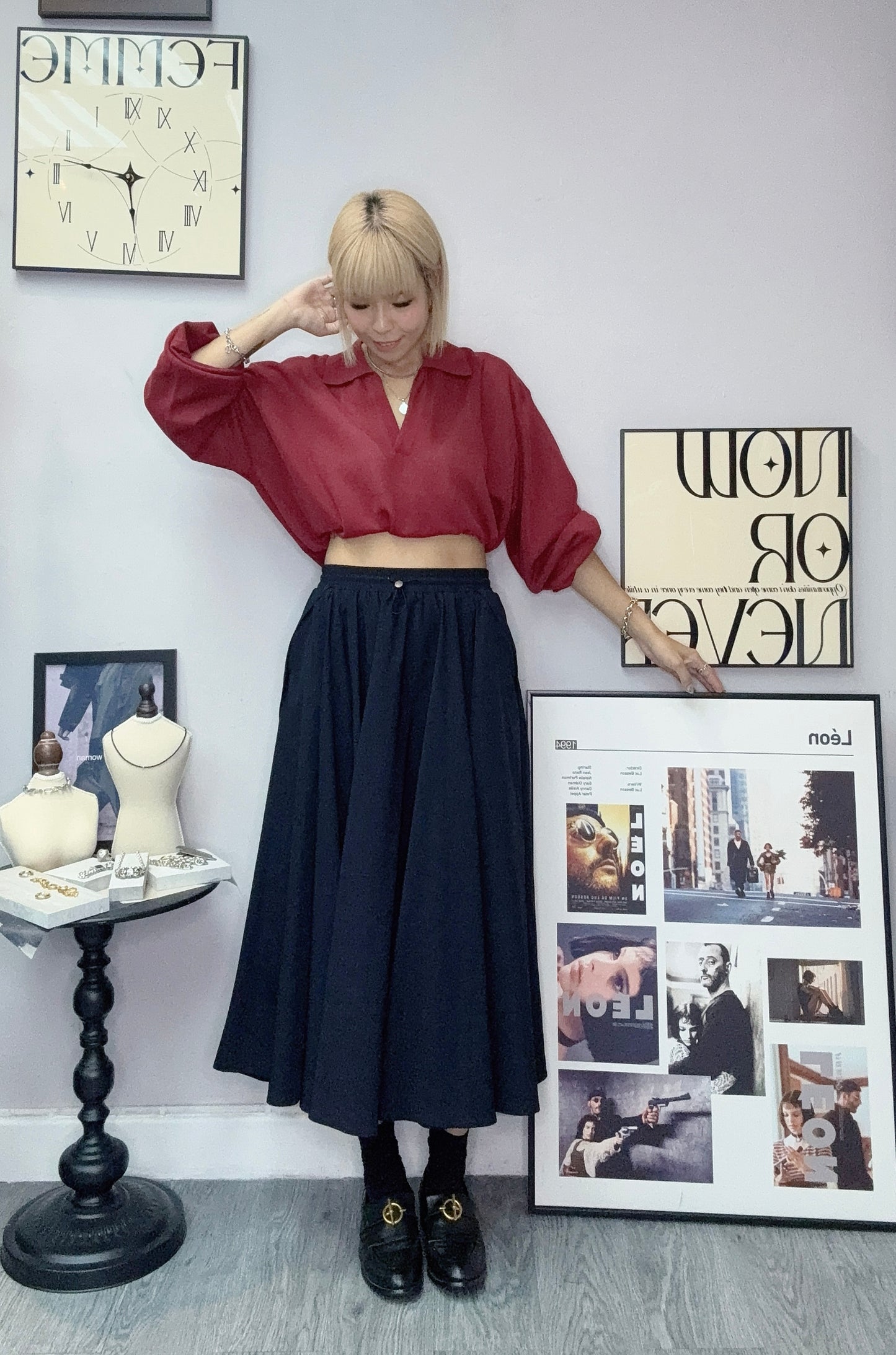 Mesh skirt