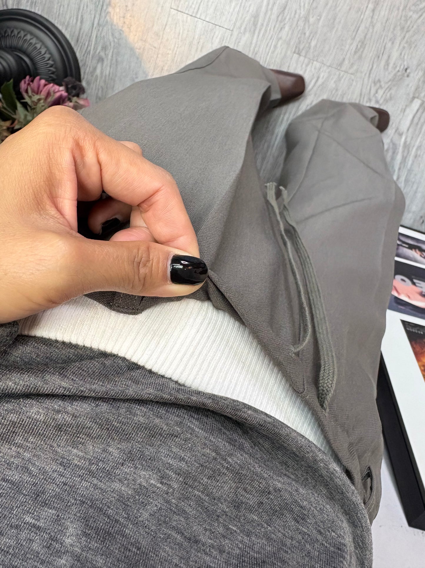 Double waisted pants