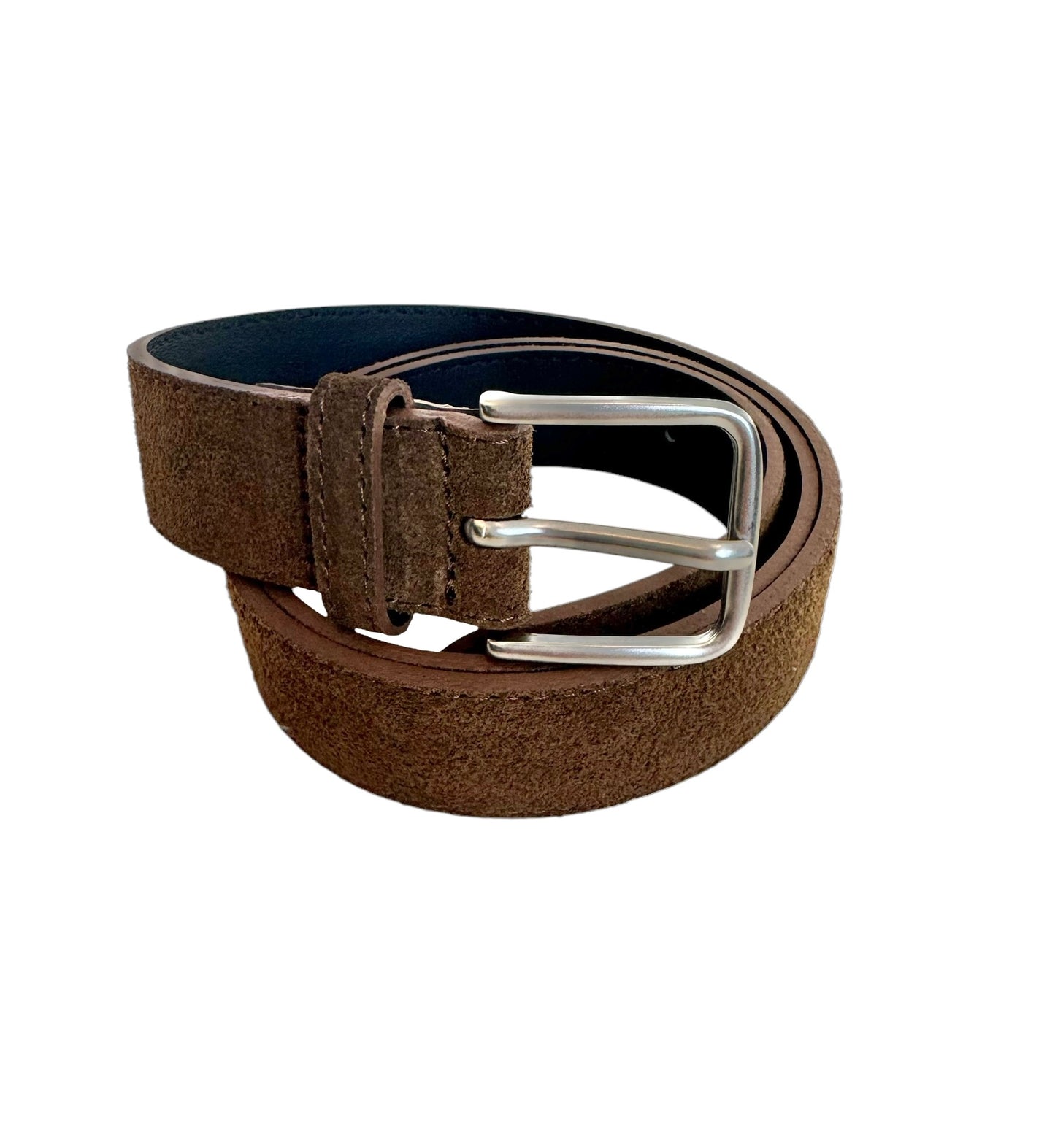 Suede belt