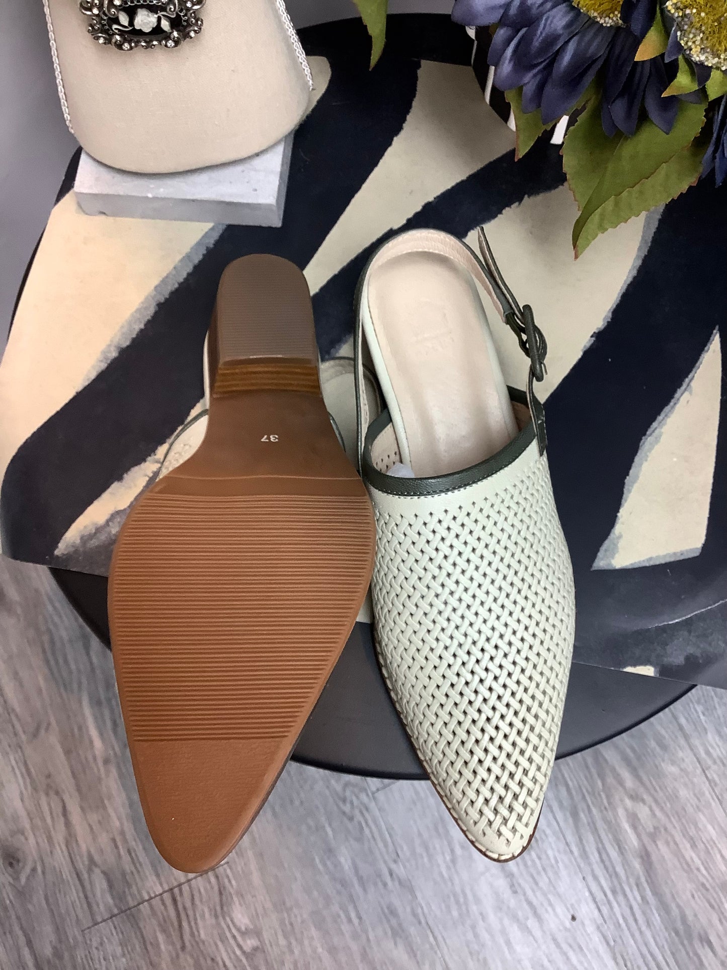 (-30% Off)Weaving Backless Shoes