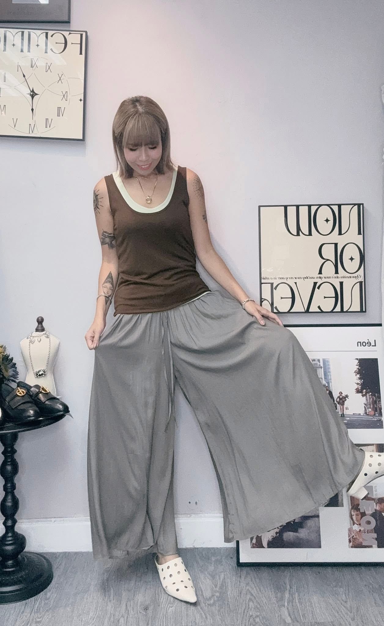 Fake 2-Piece Vest