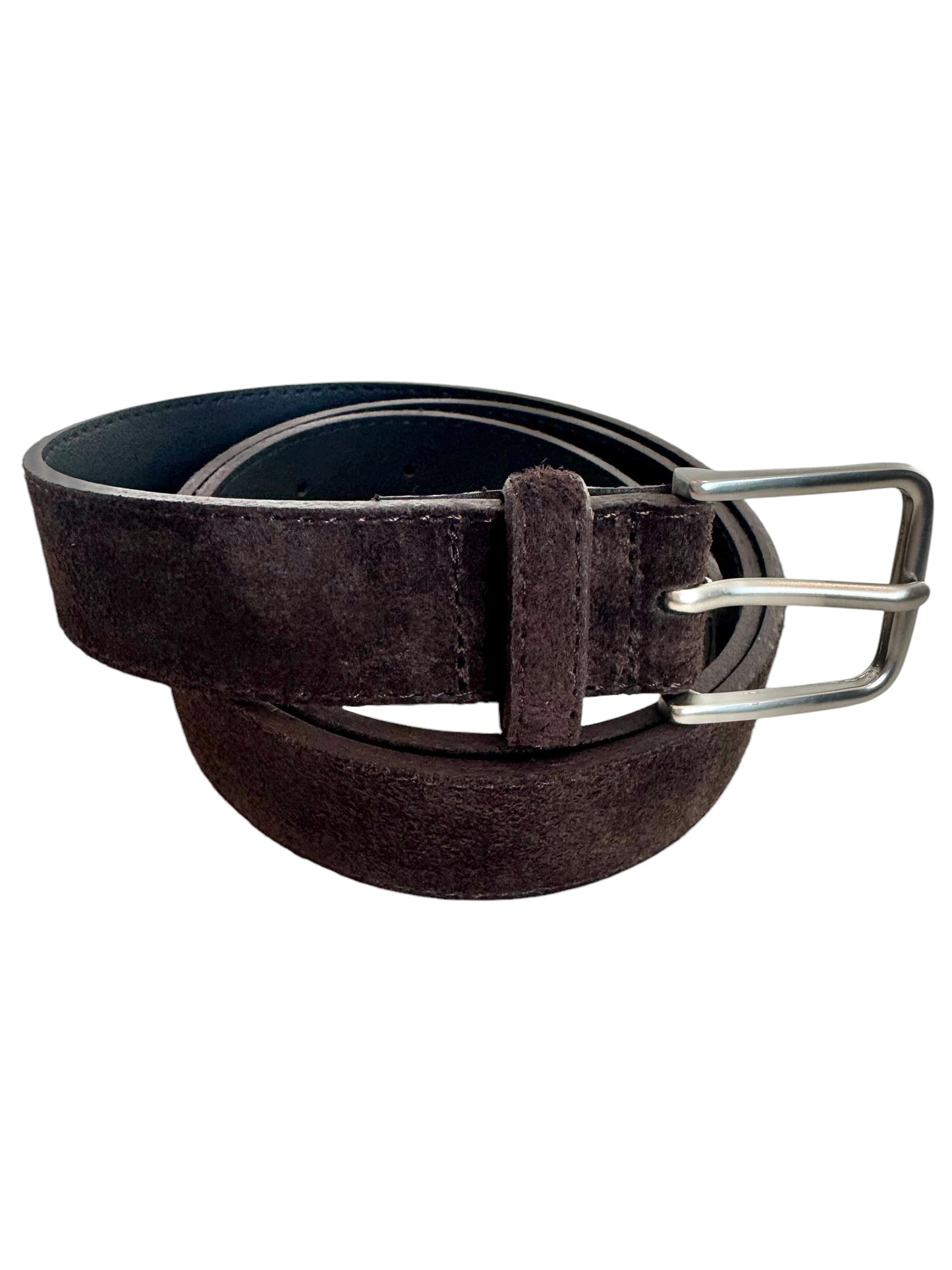 Suede belt