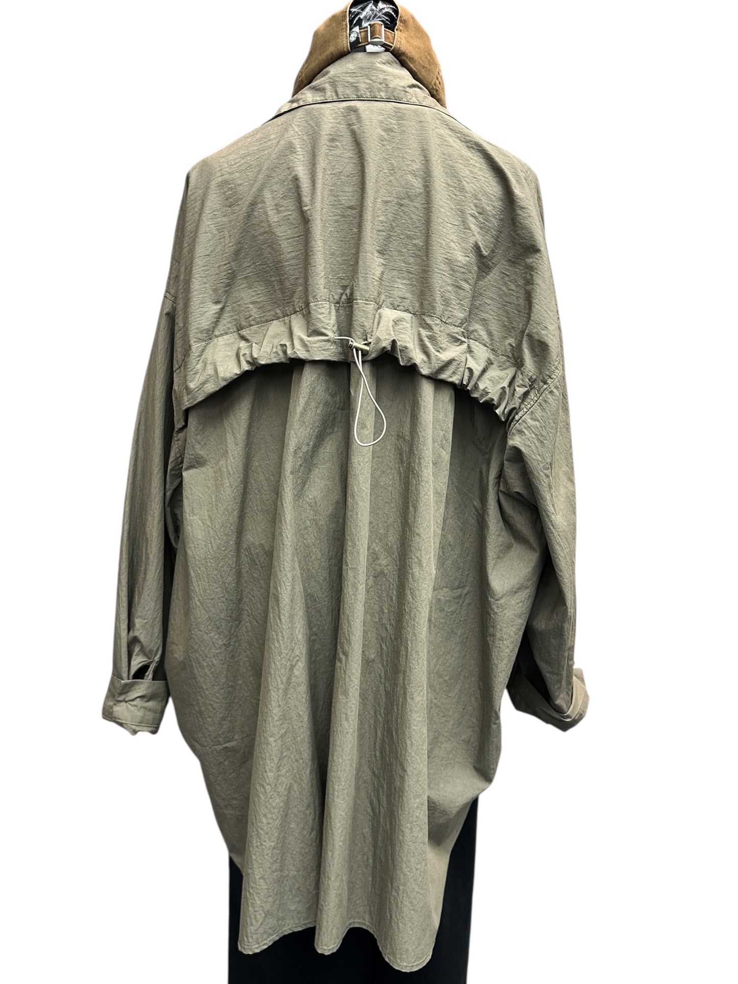 Rope front long shirt