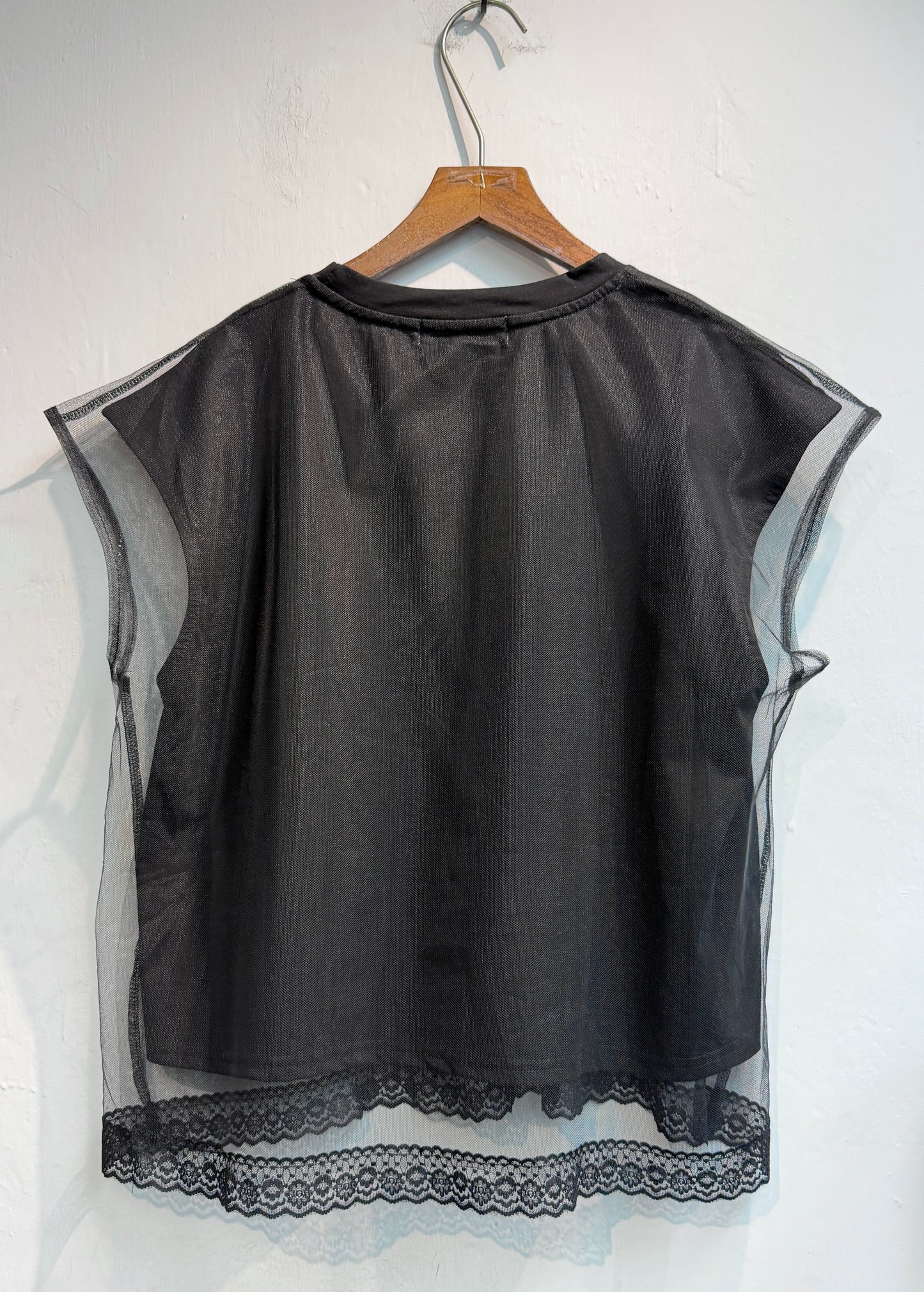 Mesh layer sleeveless #00687
