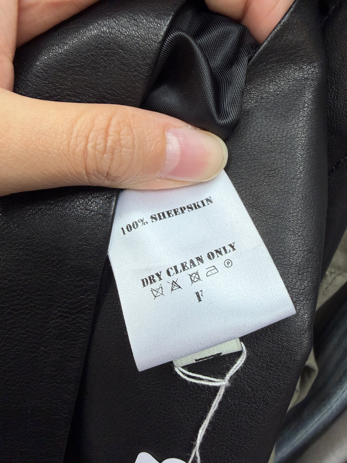 Back zip sheepskin sleeveless top #00912