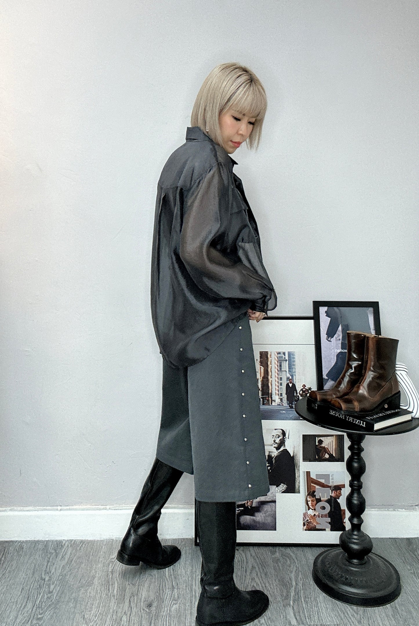 (-40%off)rivet midi shorts