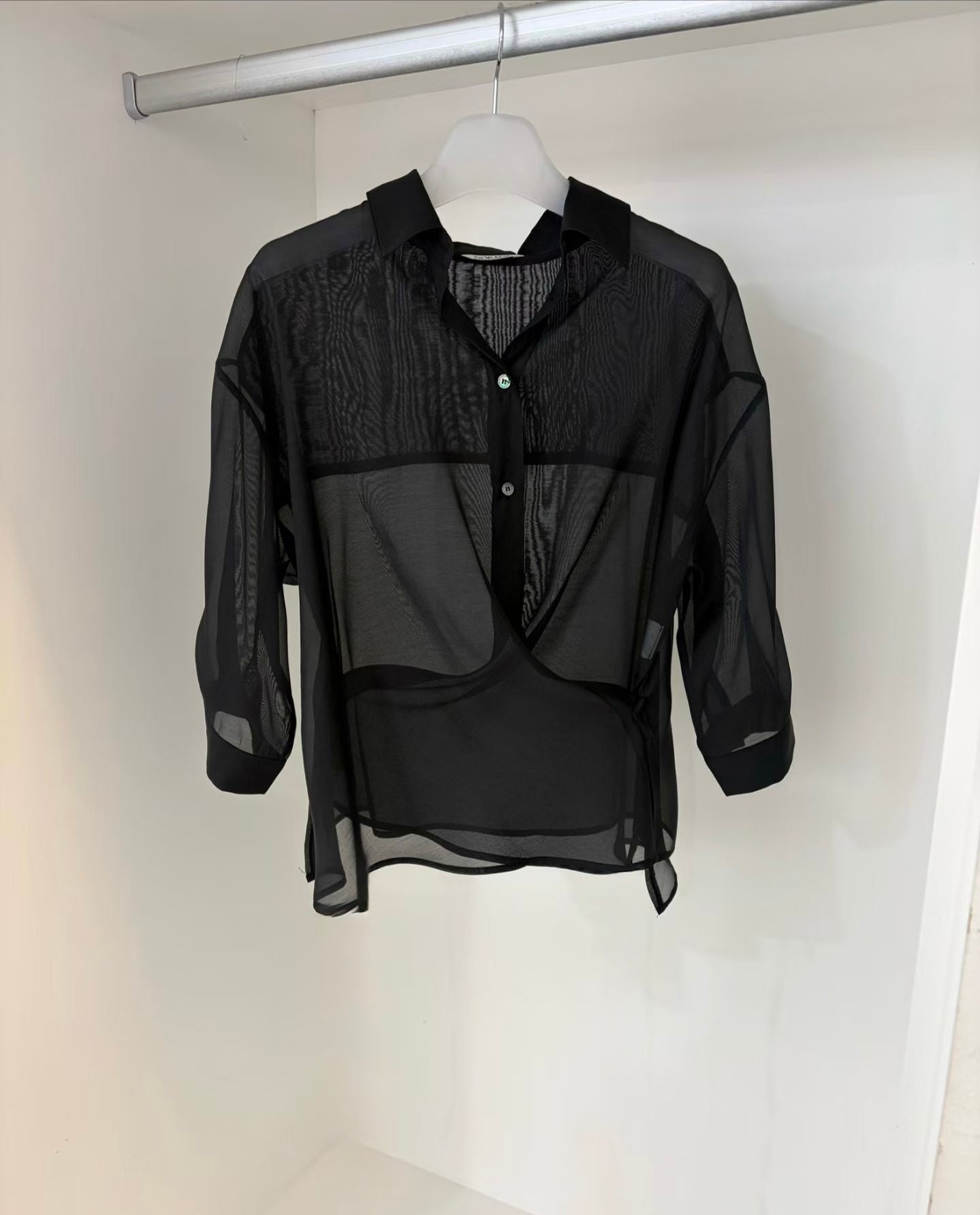 (-30%)See though blouse #00785