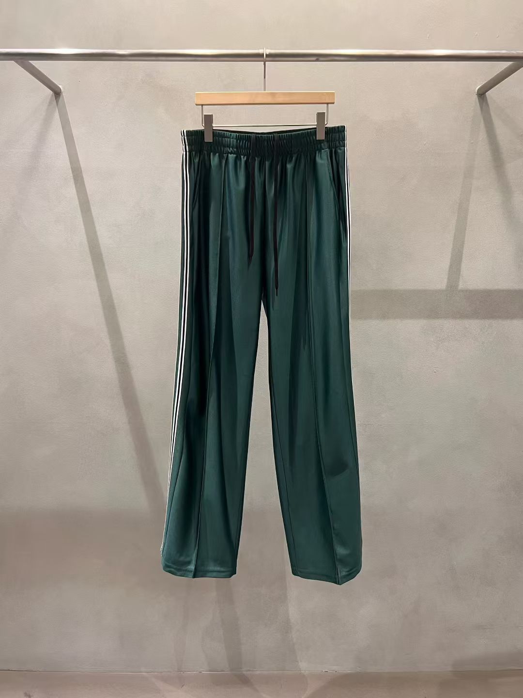 Triple white line pants #00374