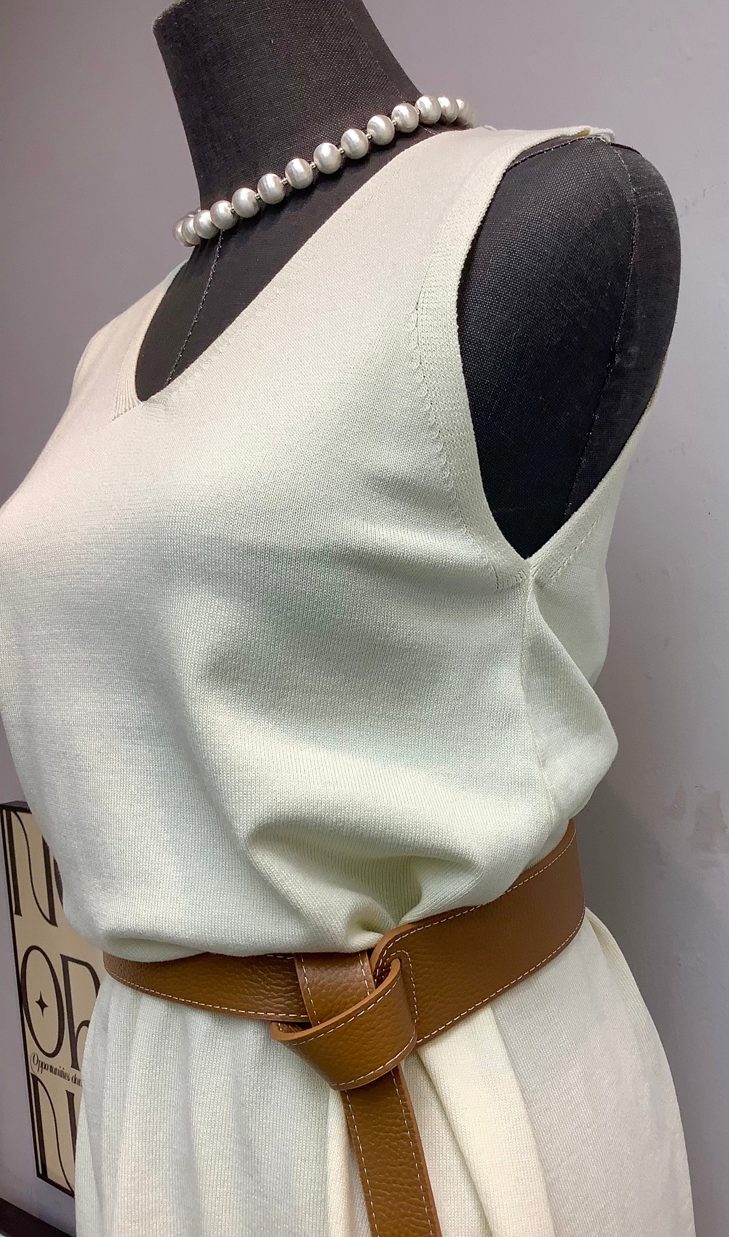 2-Tone Vest One Piece