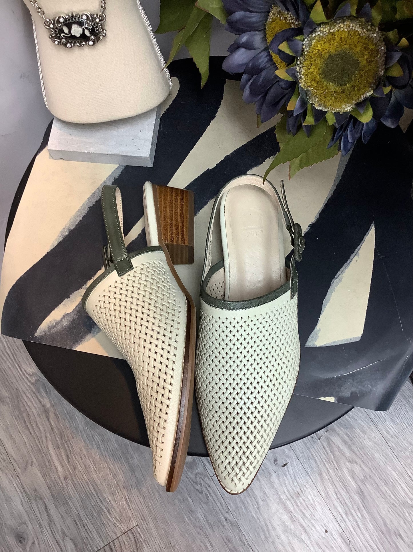 (-30% Off)Weaving Backless Shoes