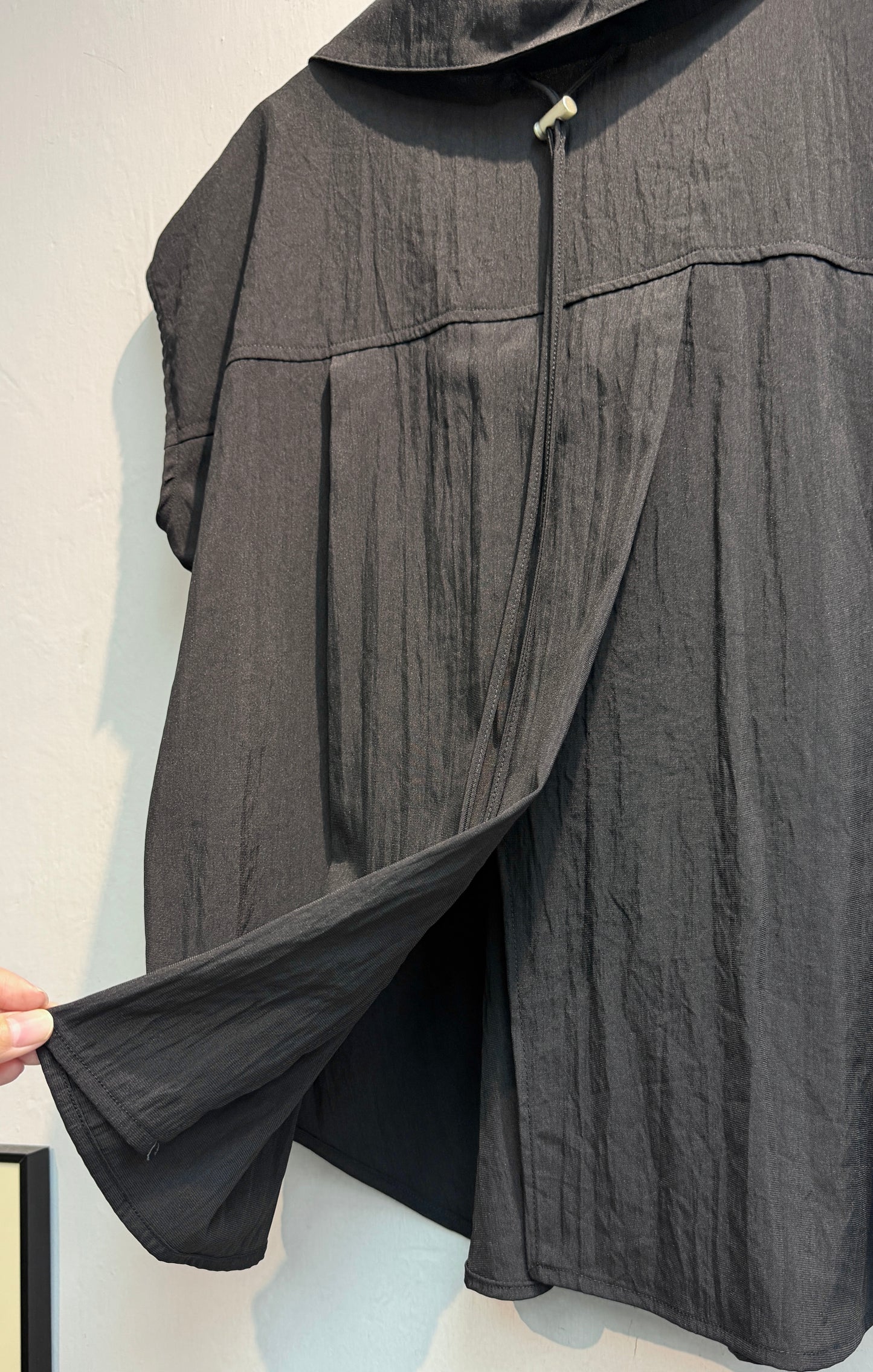 👍🏼Back rope front ruffle shirt #00740