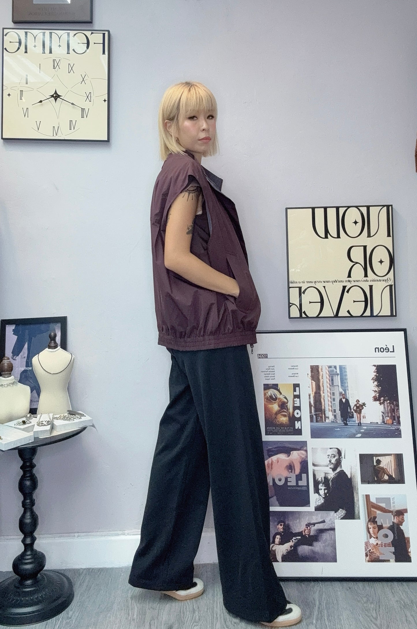 Two ways vest jacket