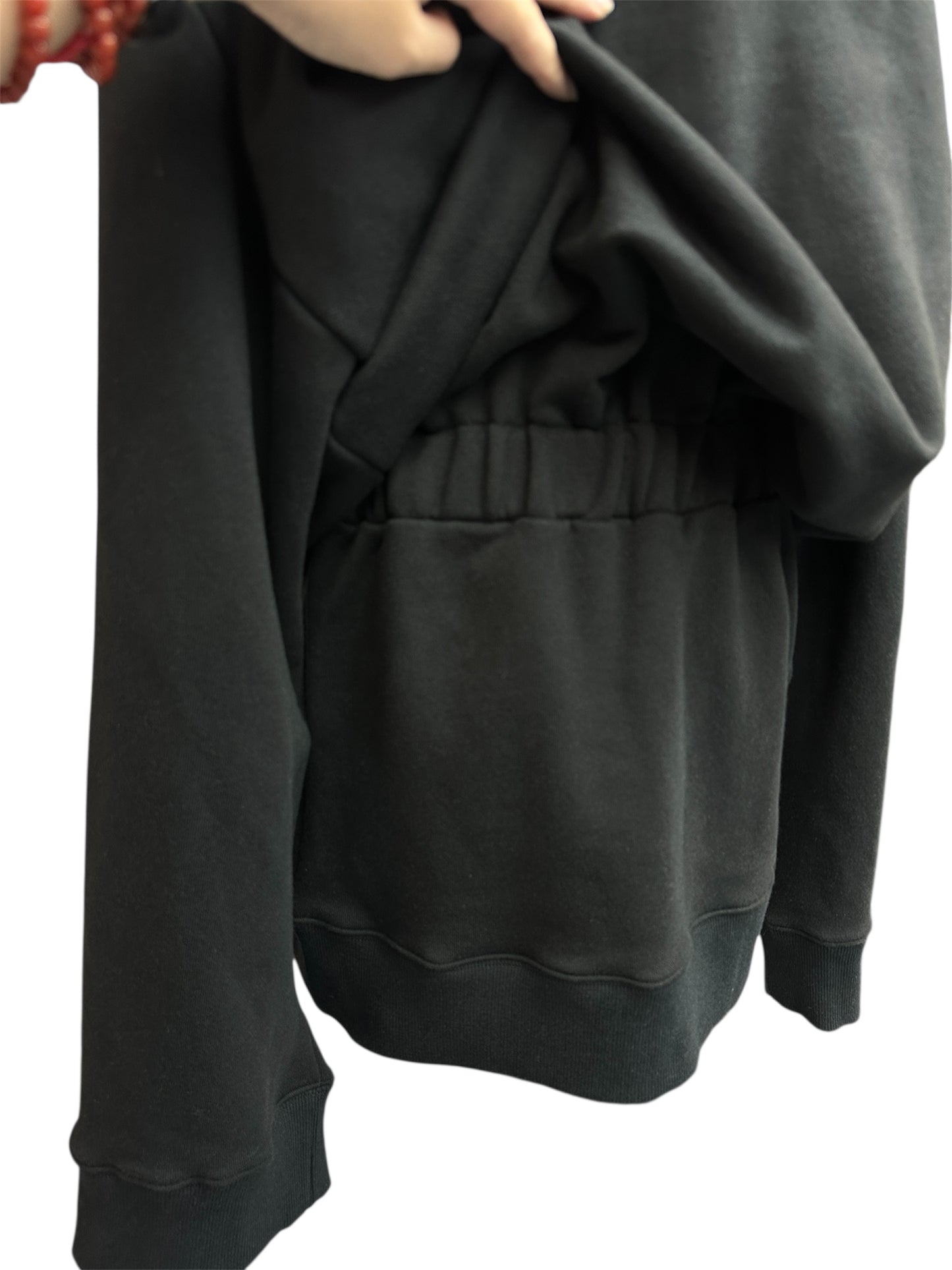 Loose sleeves sweater one piece