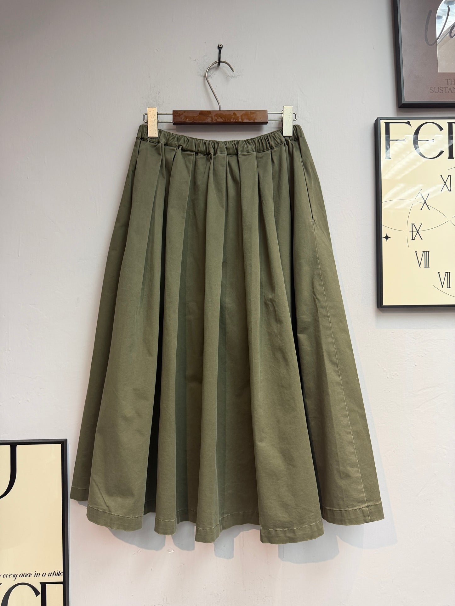 (-30%)Black belt skirt