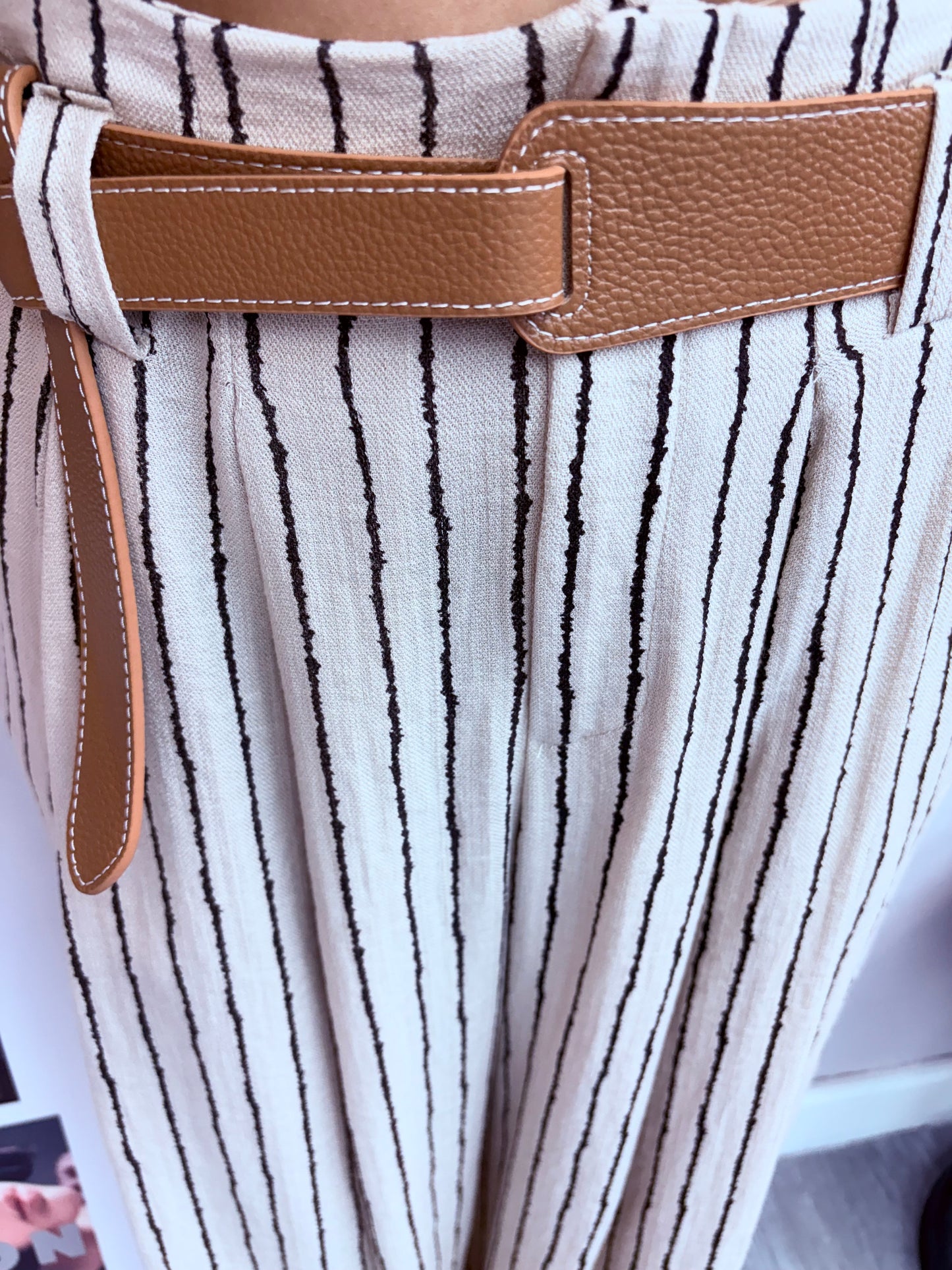 “H” belt (lambskin) (recommended)