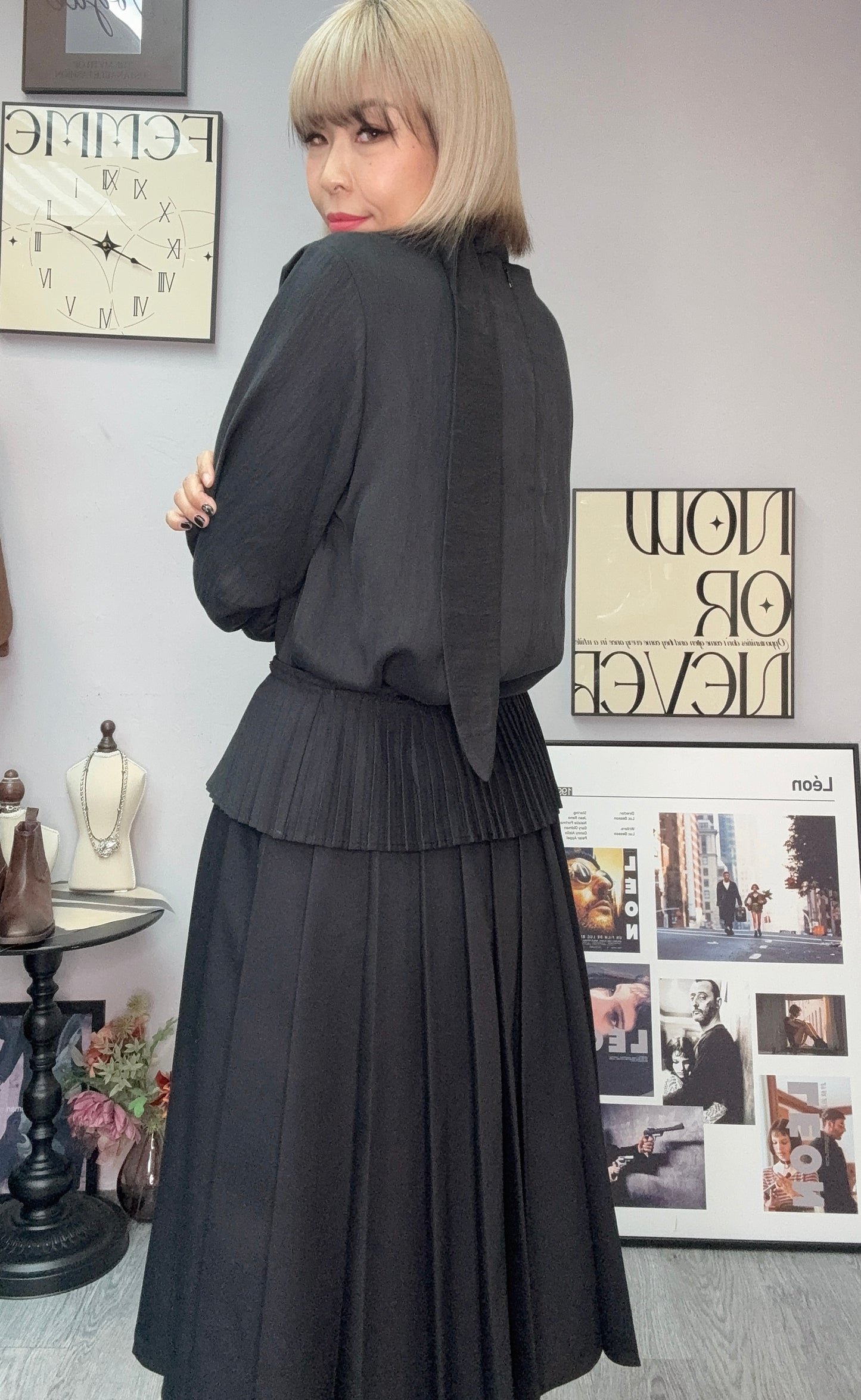 Pleated skirt
