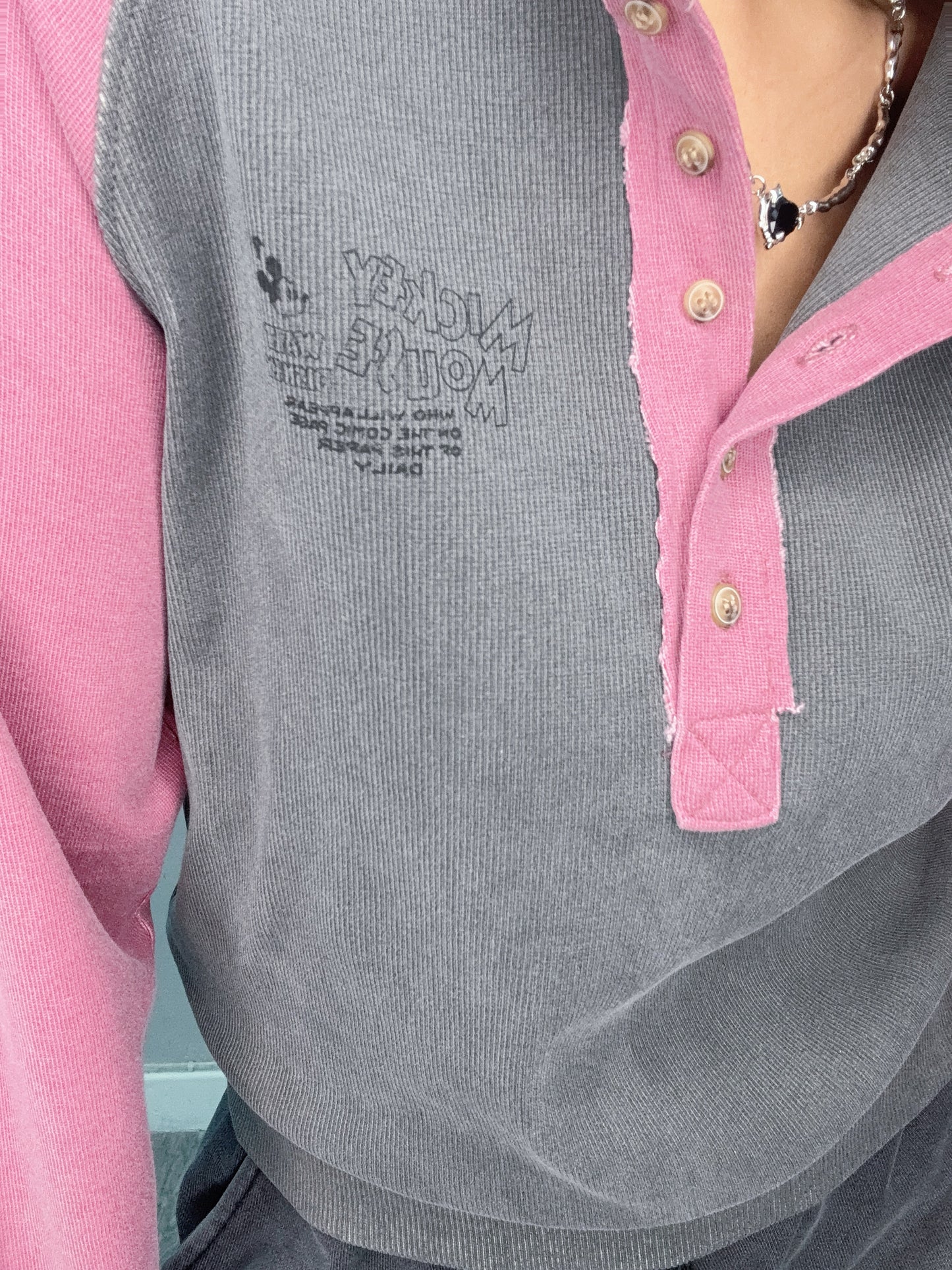 Washing cotton rib top #00124