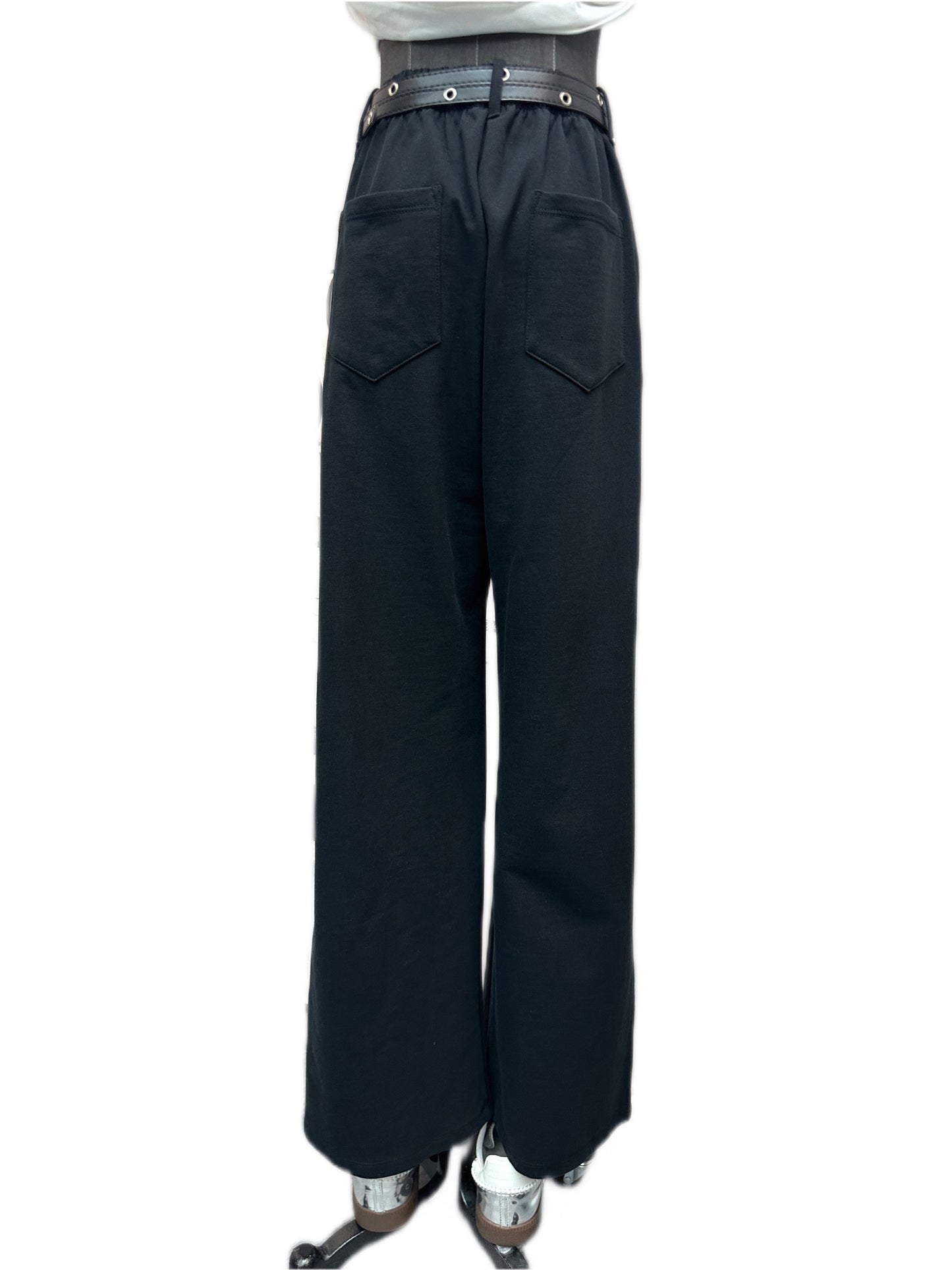 Belt and cotton pants