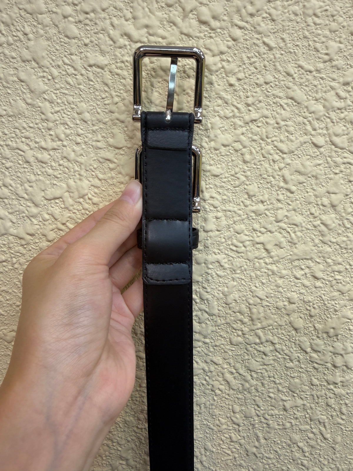 Double silver hook belt