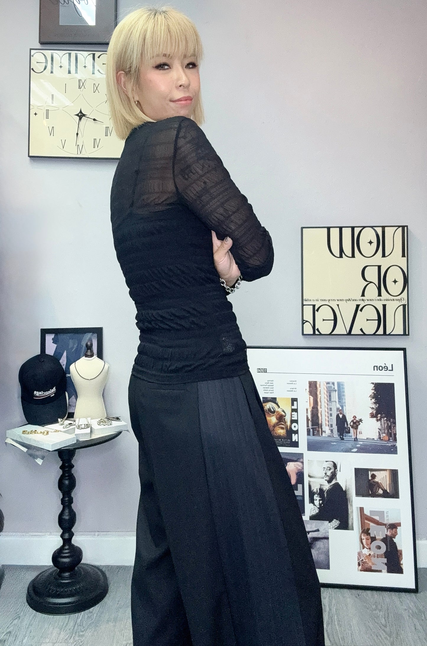 See through blouse