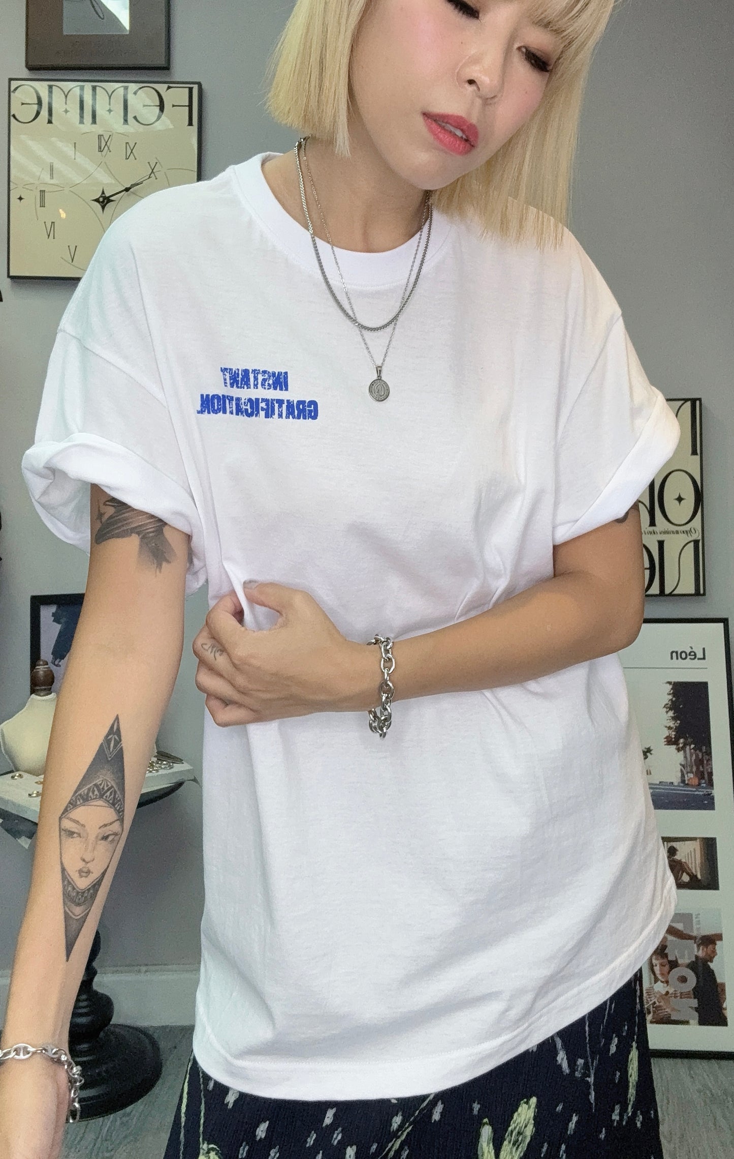 Thermoprint cotton tee