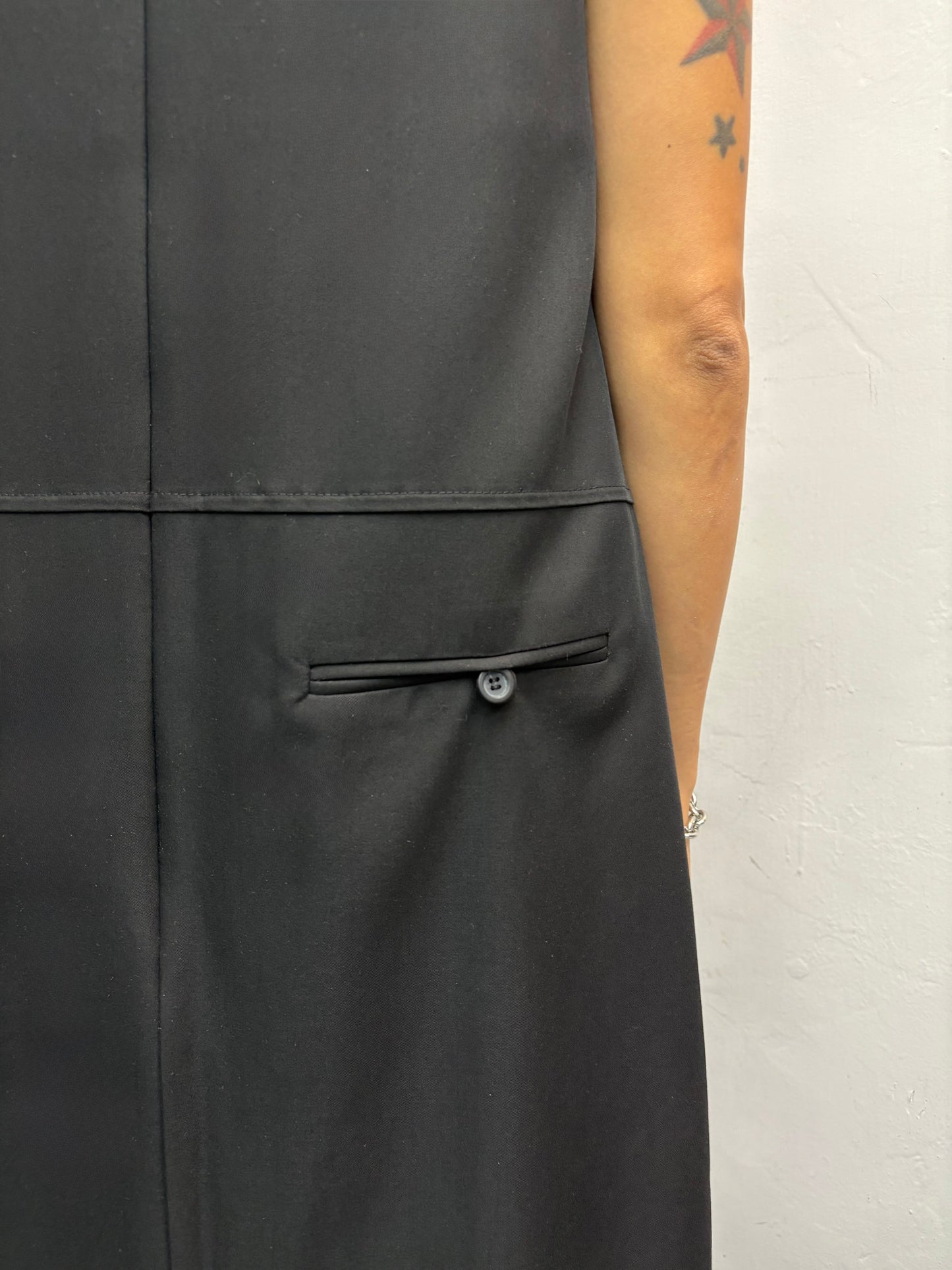 (-40% off)V neck vest dress