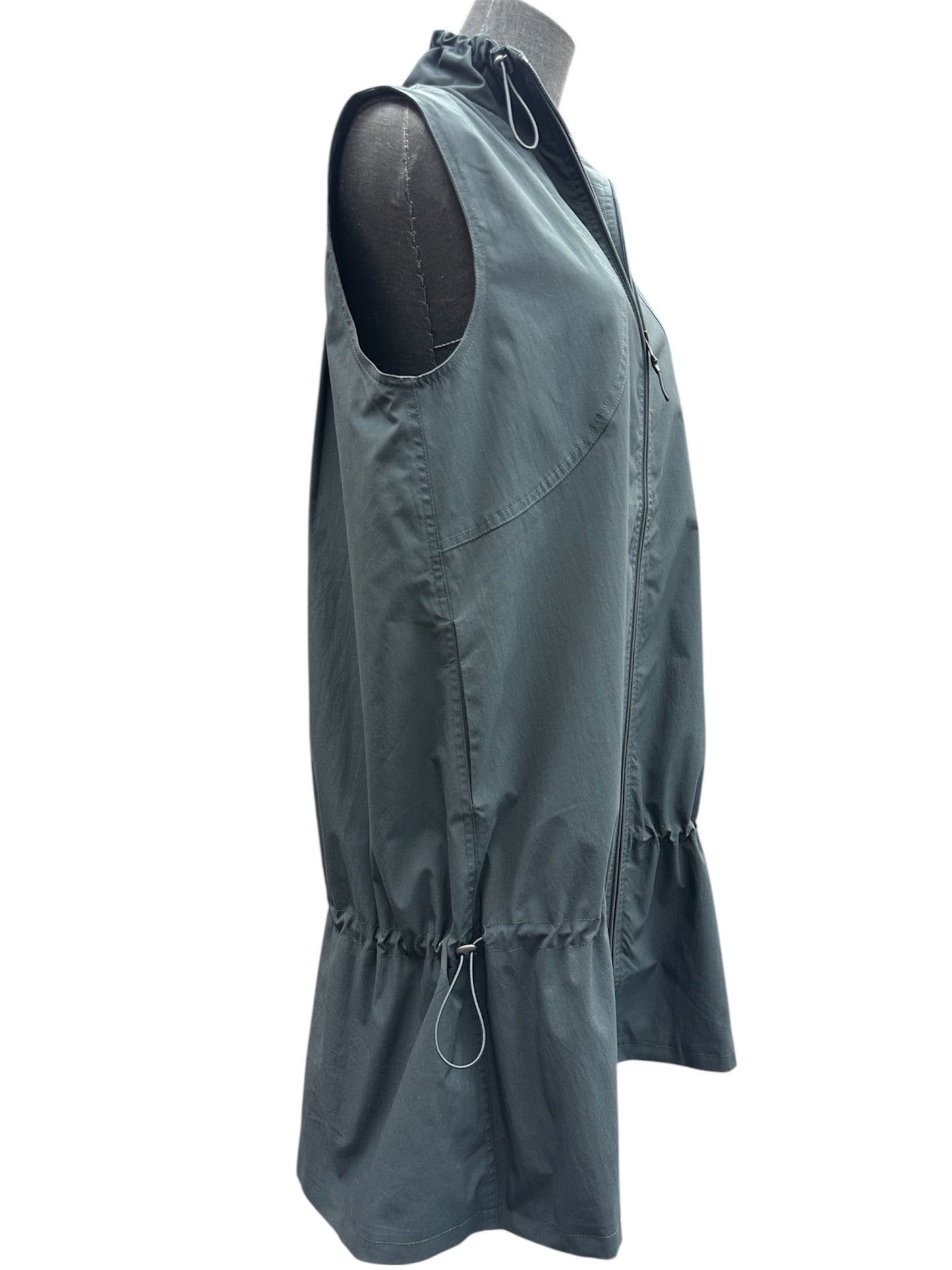 Zip vest one piece