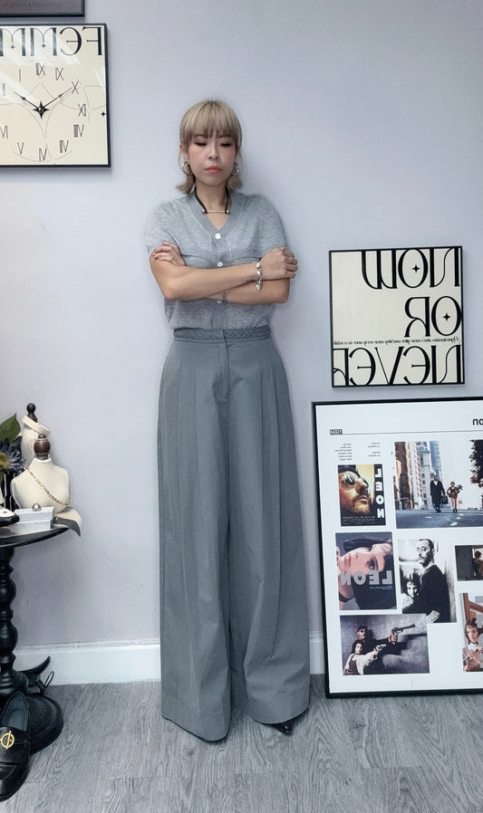 (-30%)Twisted waist pants