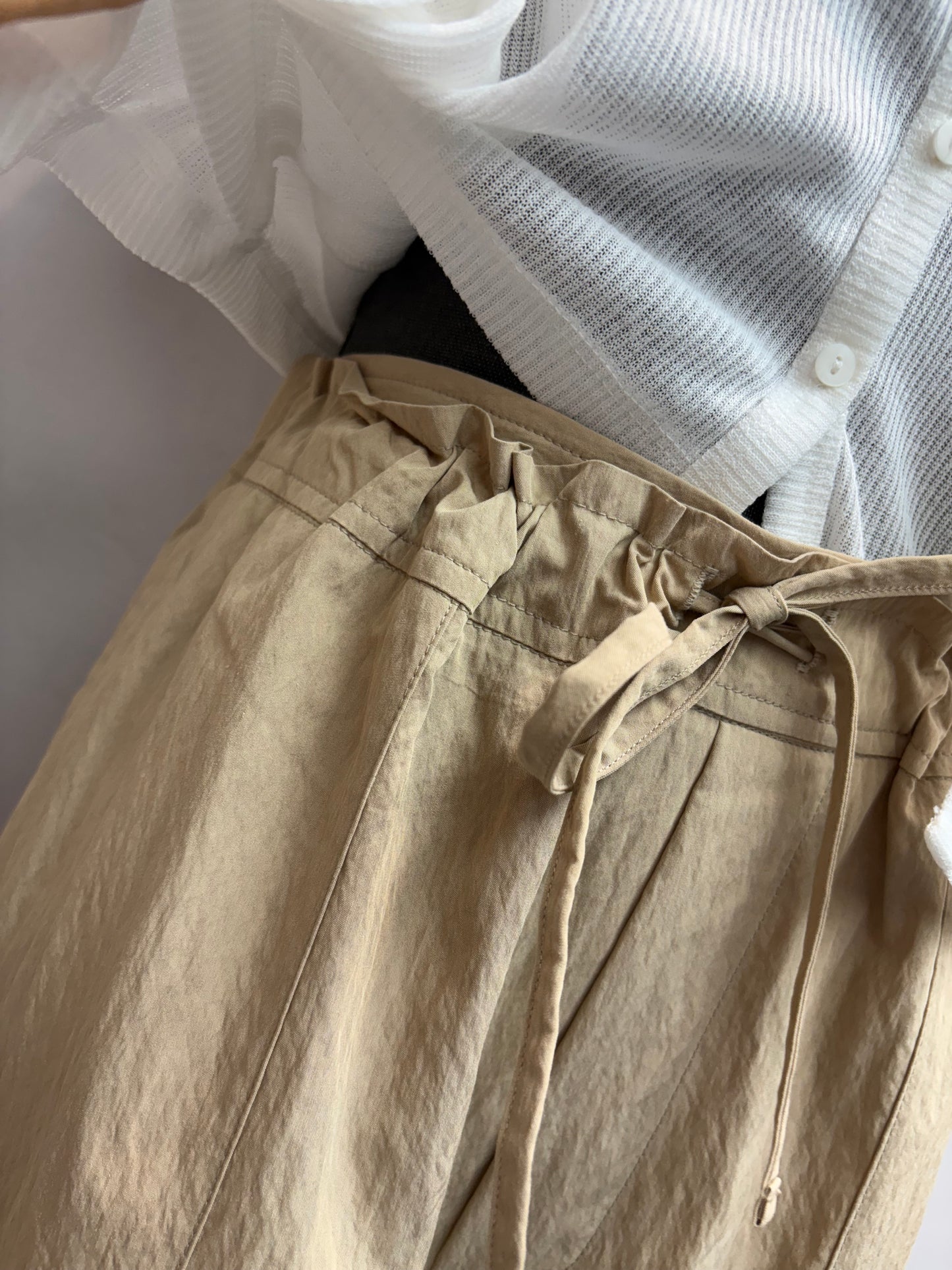 (-30%off) wrinkled pants