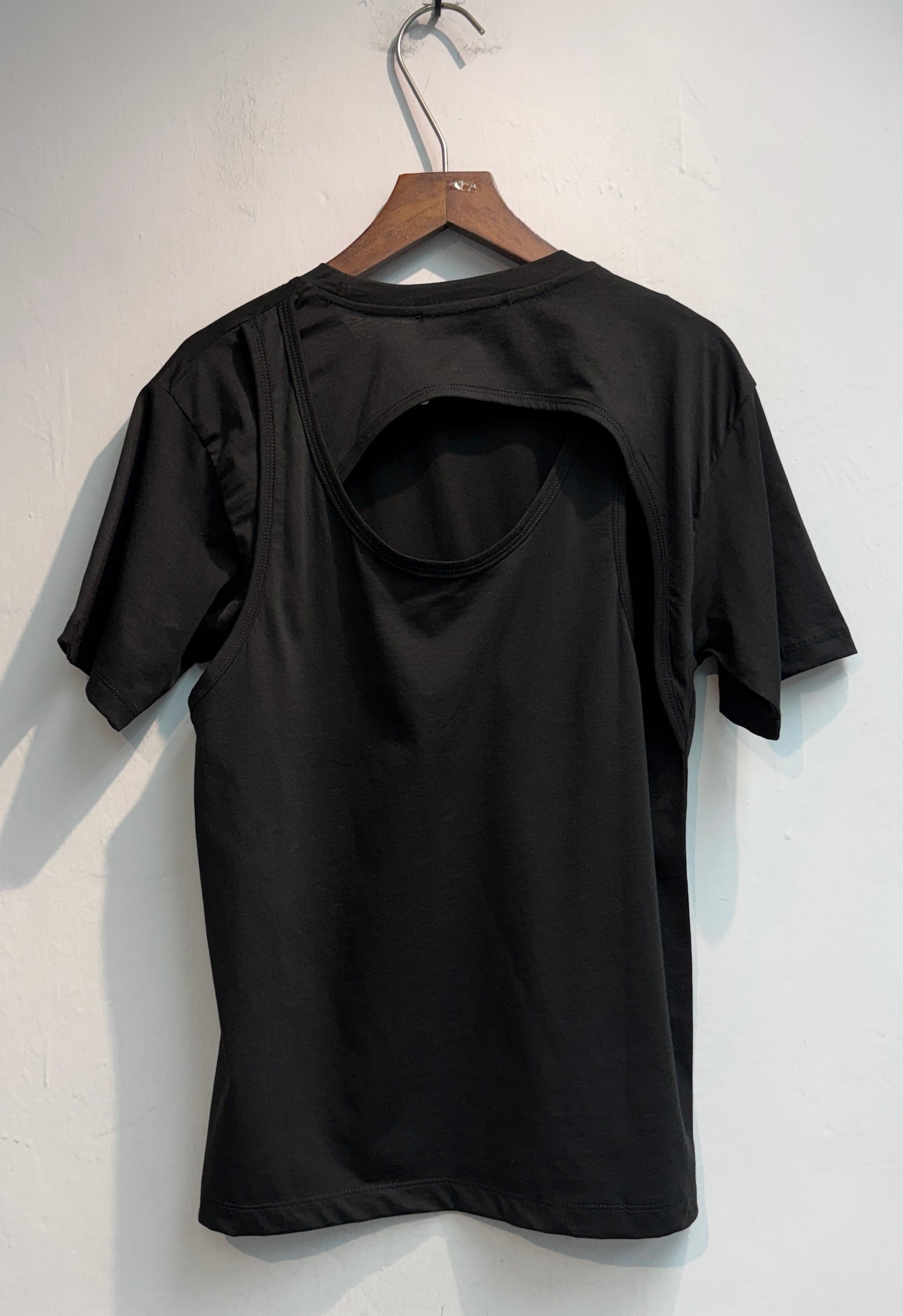 Backless tee #00787