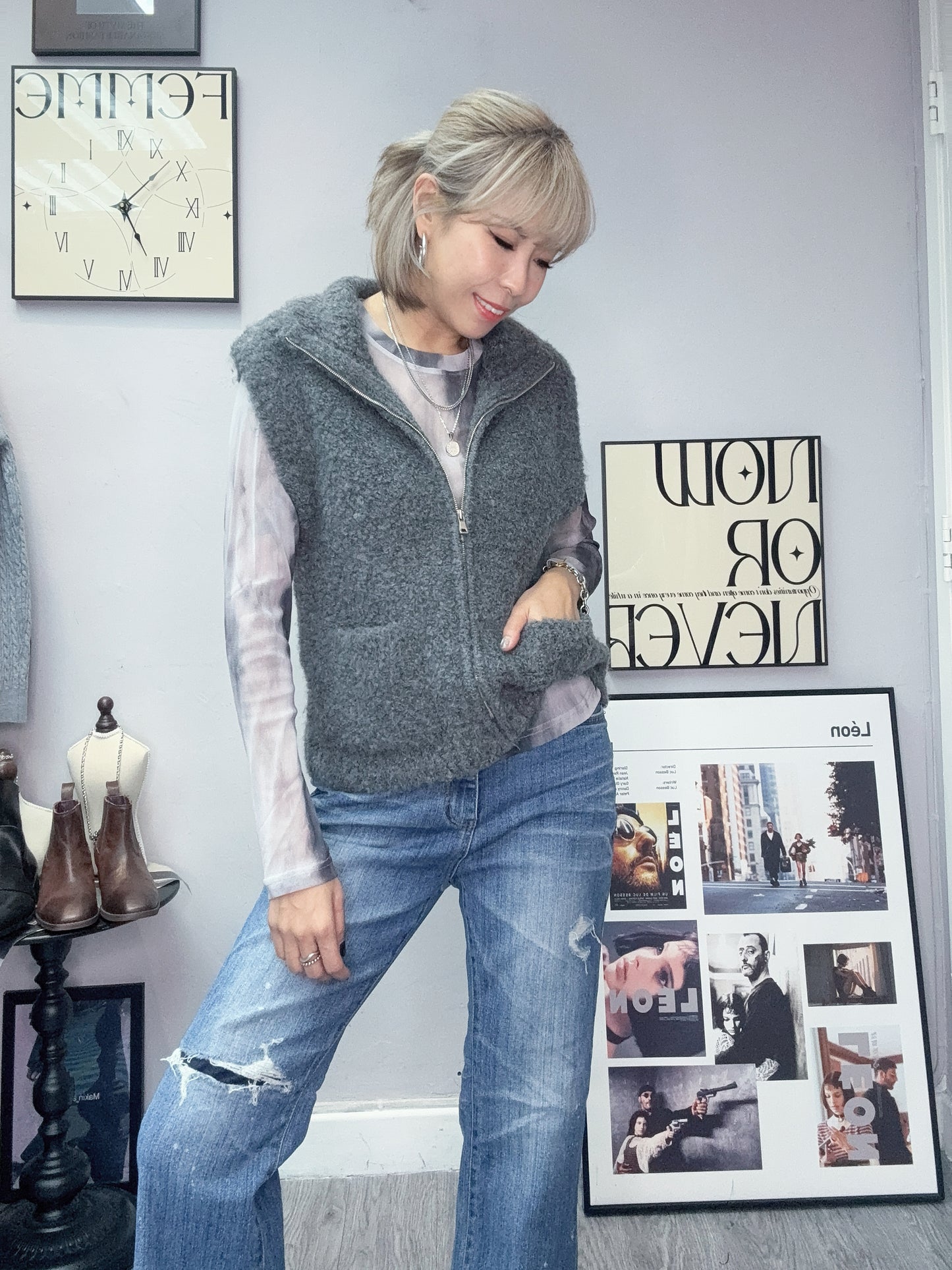 Tie dye see thought tee #00087