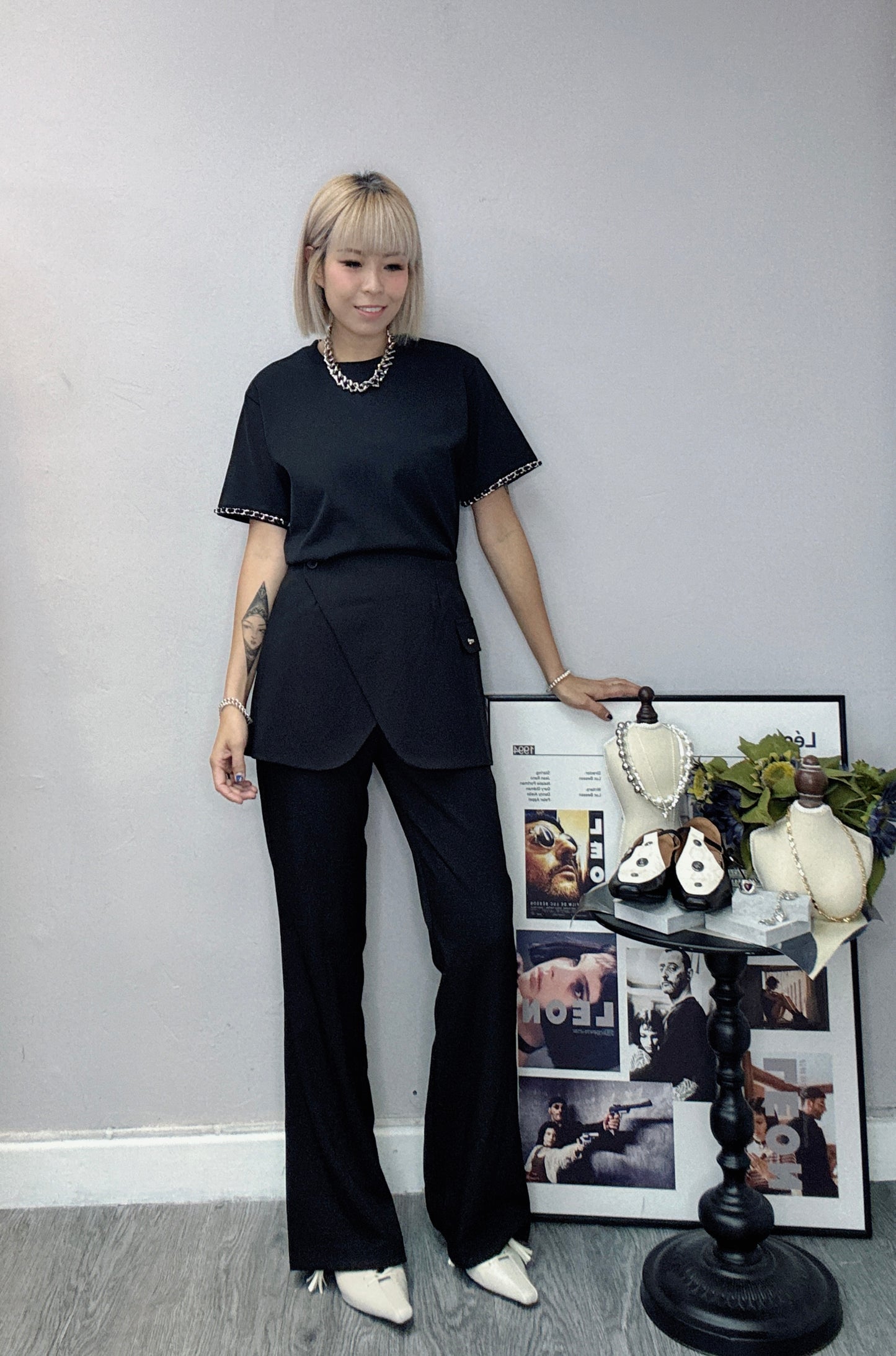 Two-piece trousers