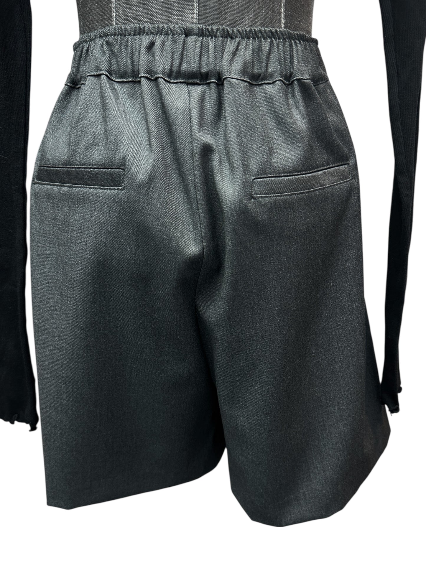 (-30% off)Batwing sleeve jacket X shorts set