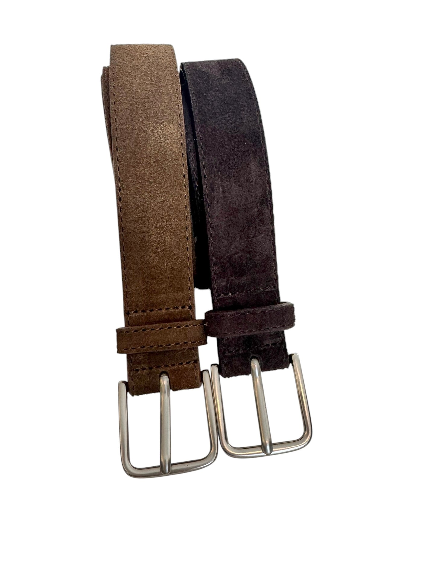 Suede belt