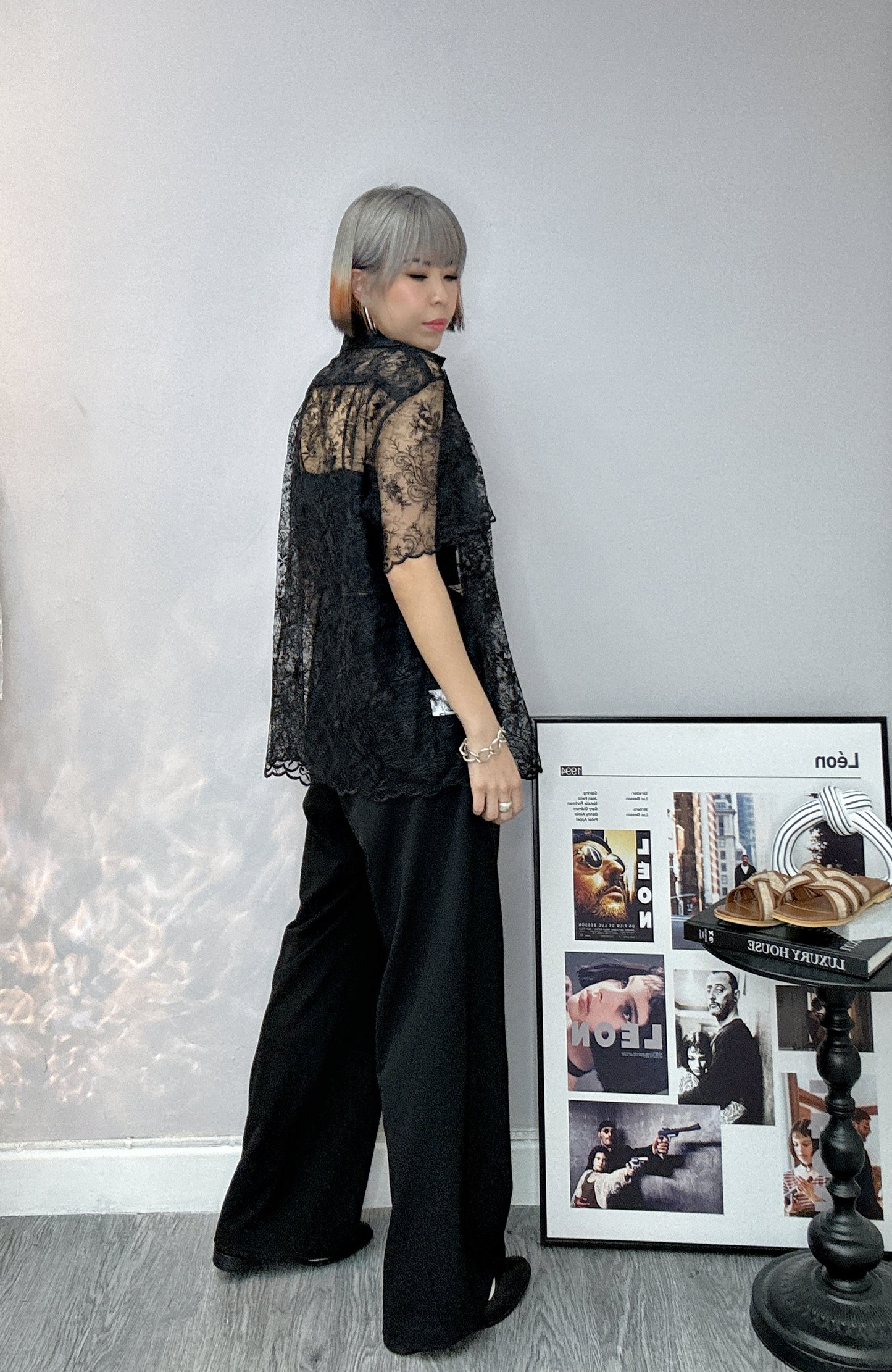 (40%off) Embroidery shirt