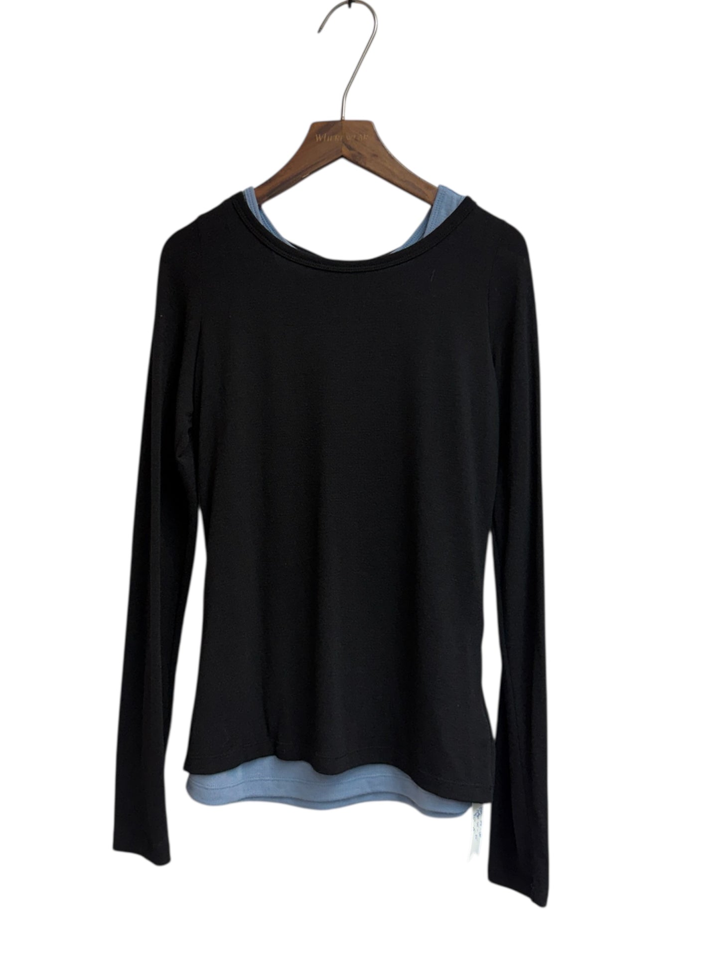 Back ribbon two pieces cotton tee