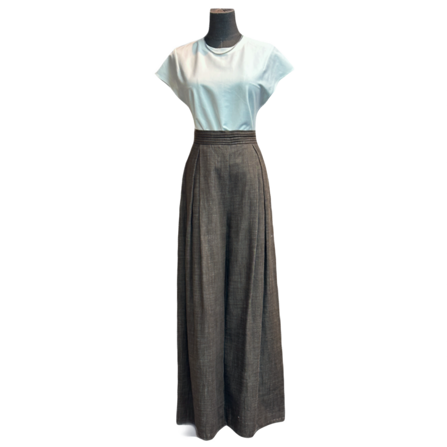 Linen x cotton pants