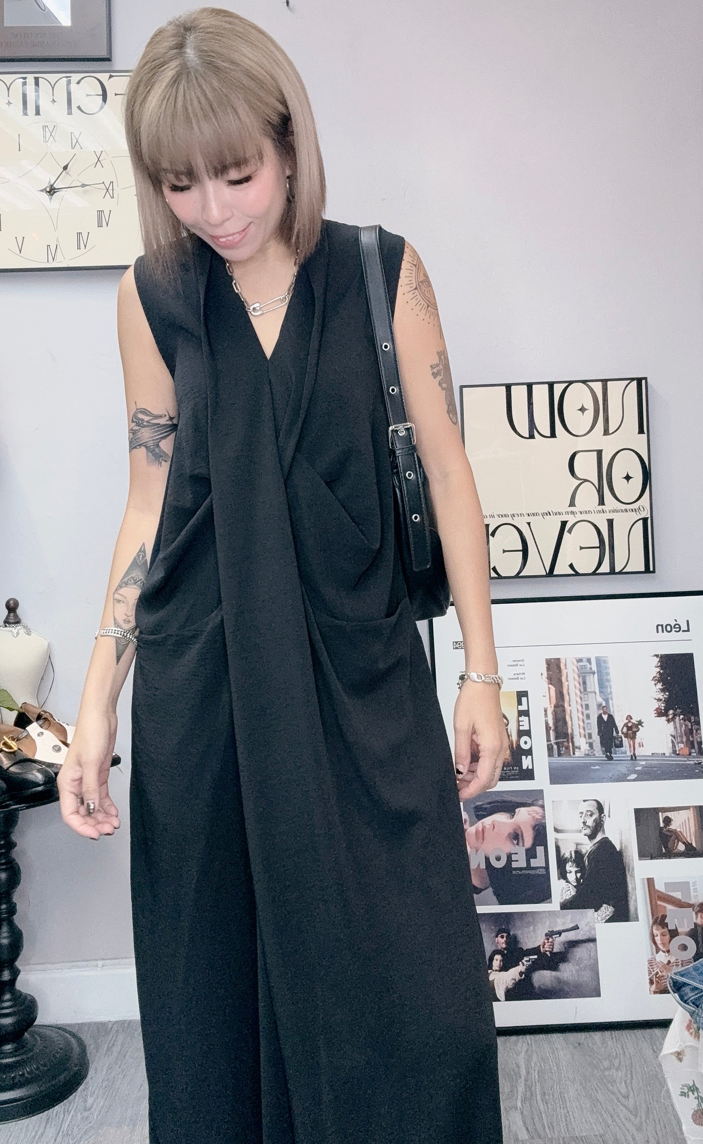 V-Neck Cool Dress
