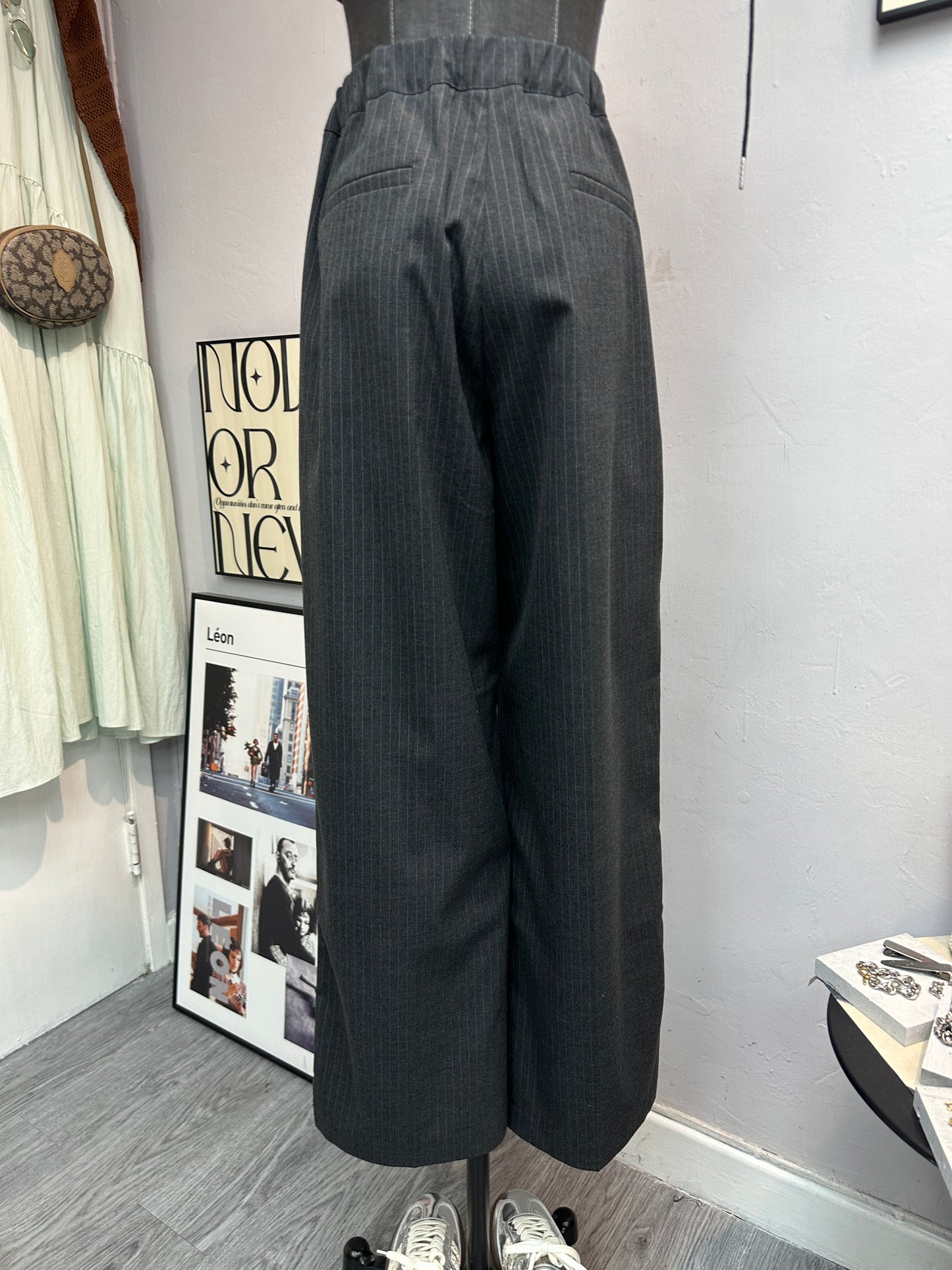 (-30% off)stripe pants