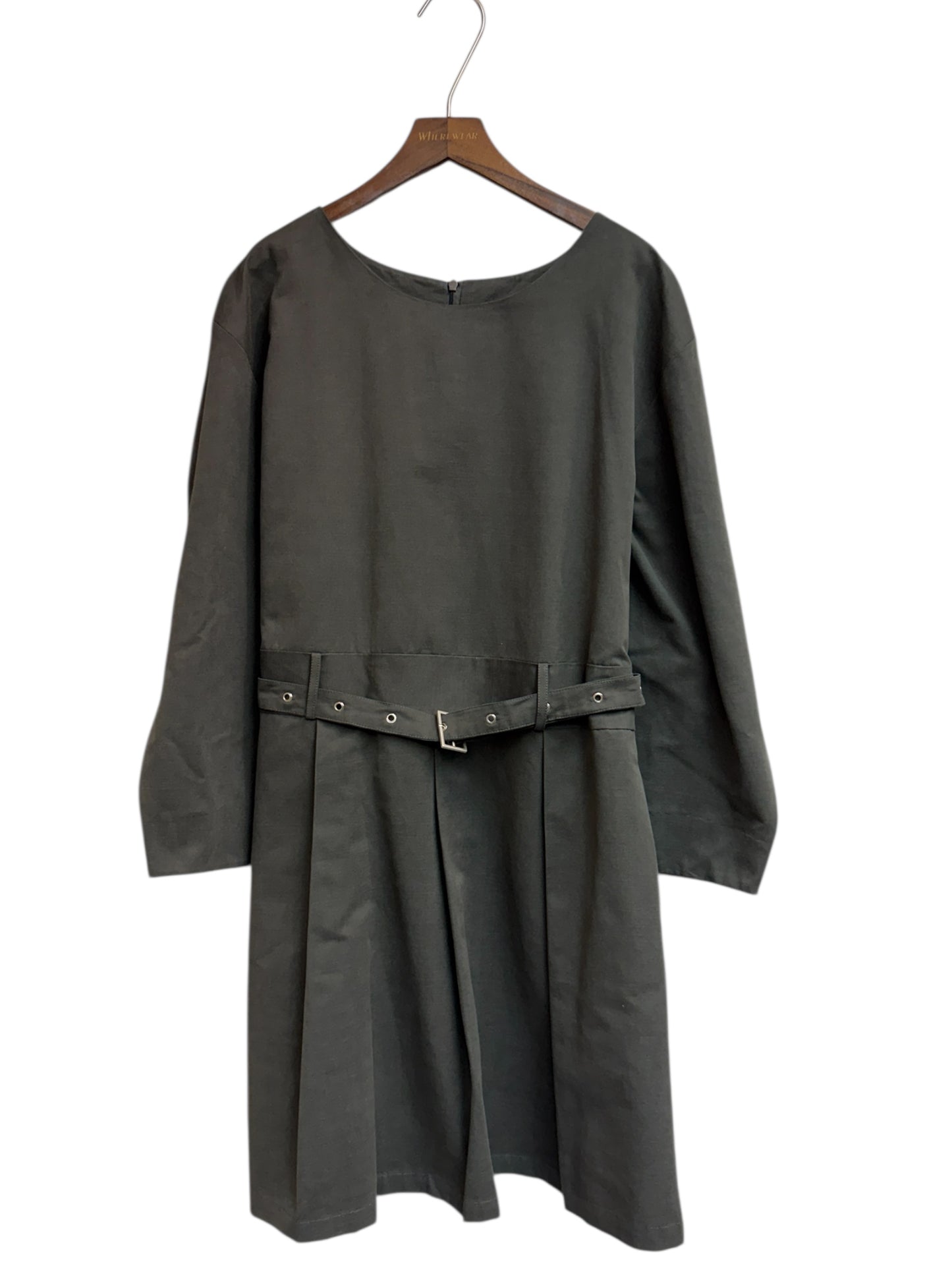 Plain 3D sleeves short dress