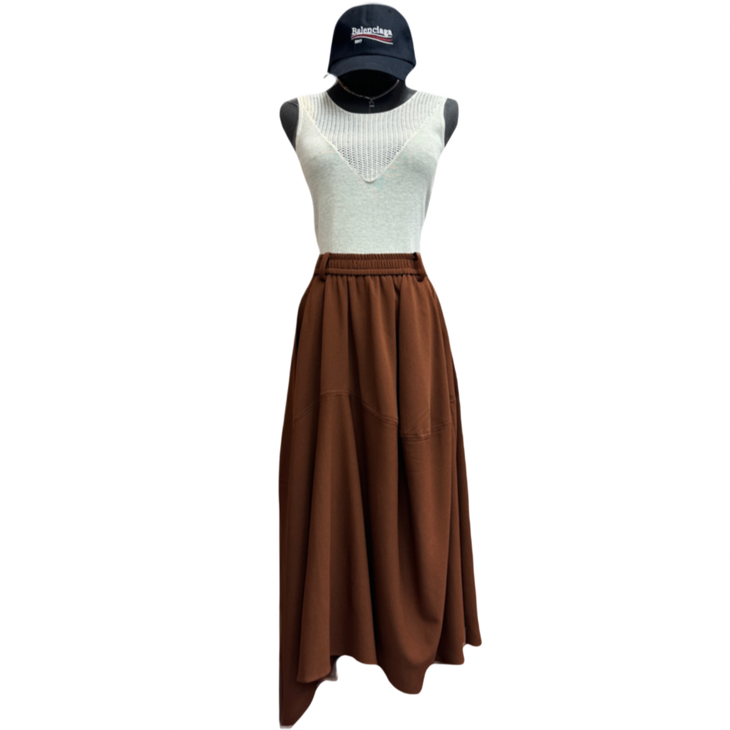 Ragged edge skirt