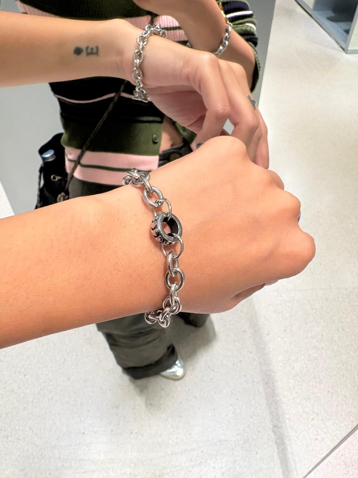 Circle chain bracelet