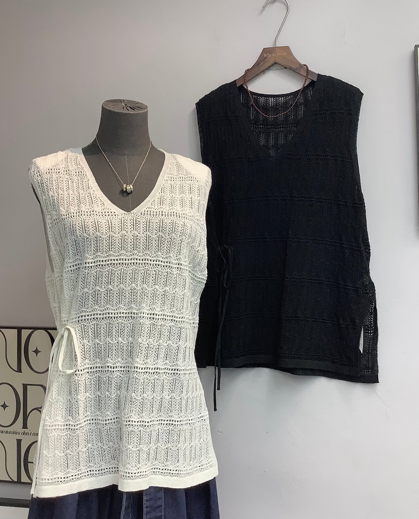 (-20% Off)V Neck Knit Vest