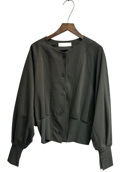 (-30% off)Cotton plain cardigan