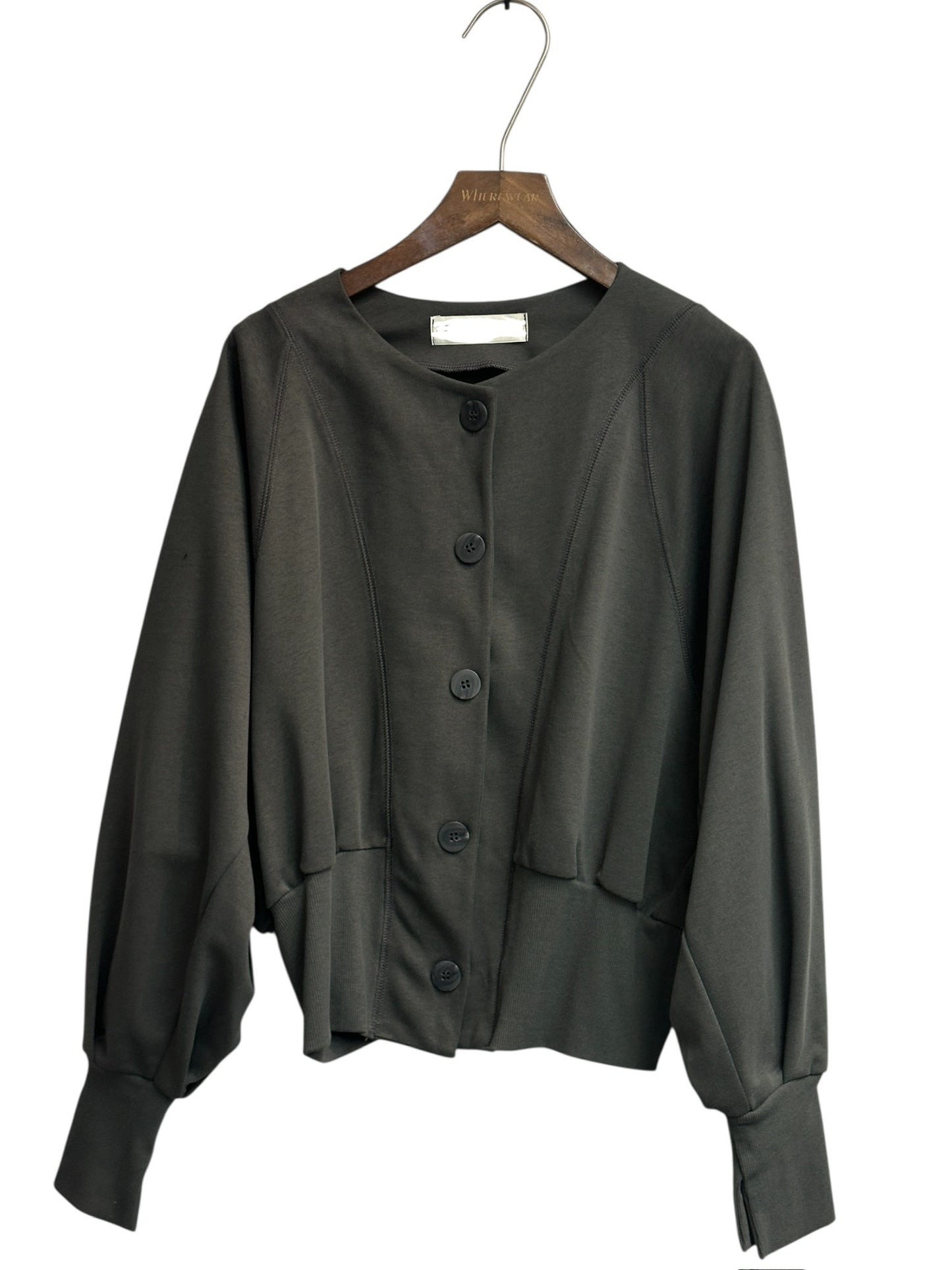 (-30% off)Cotton plain cardigan