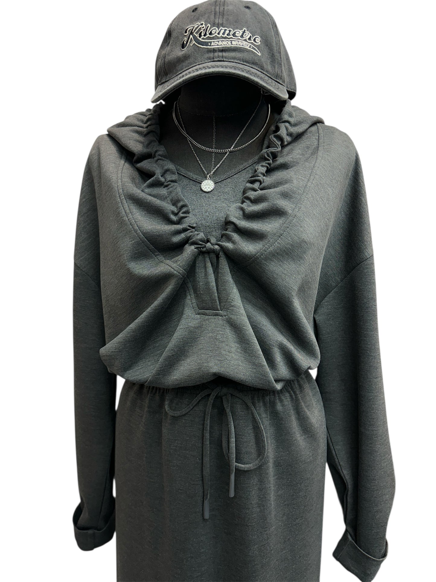 Big collar space cotton  two piece set