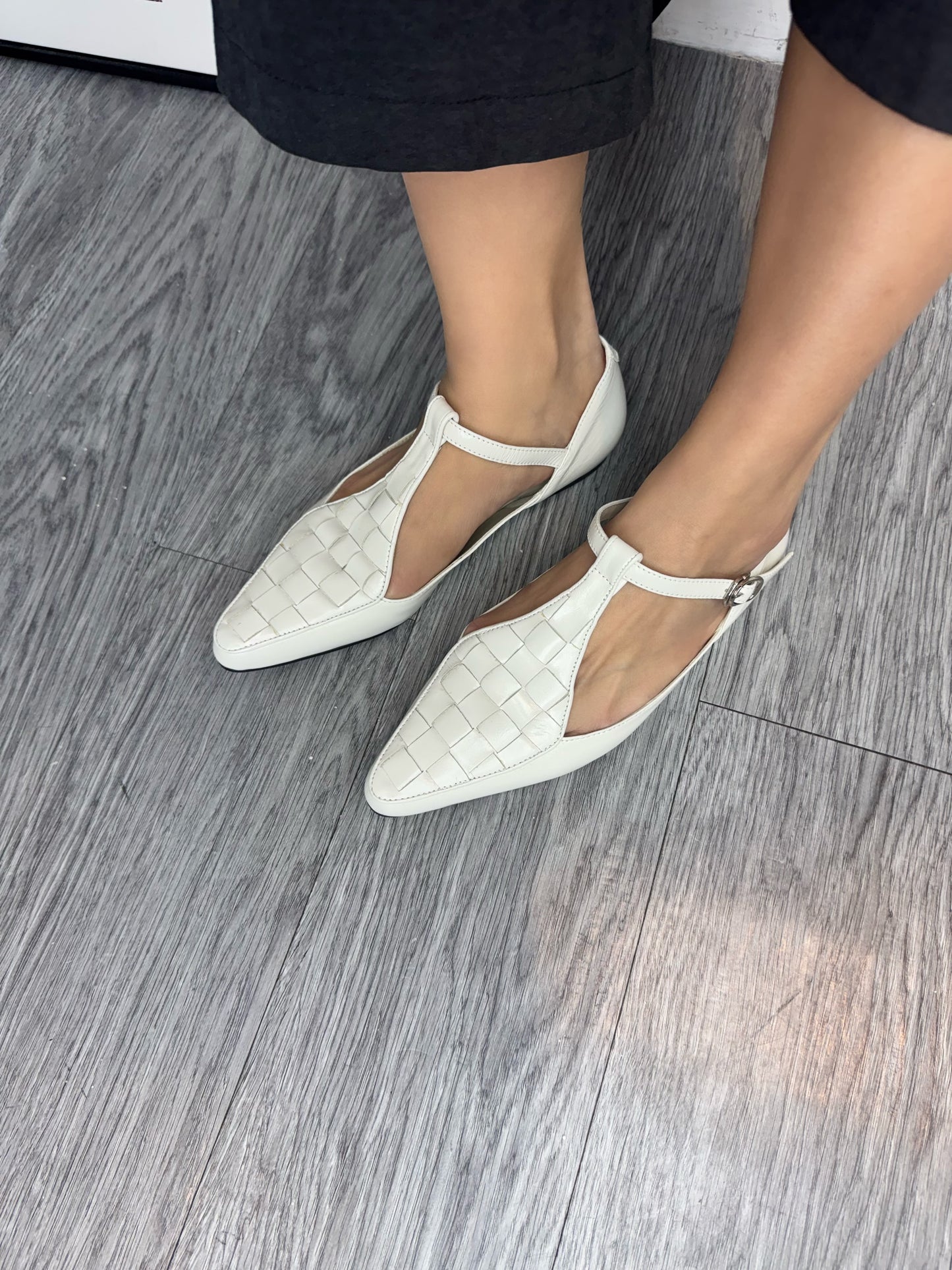 (40%off)Checkered Lambskin shoes