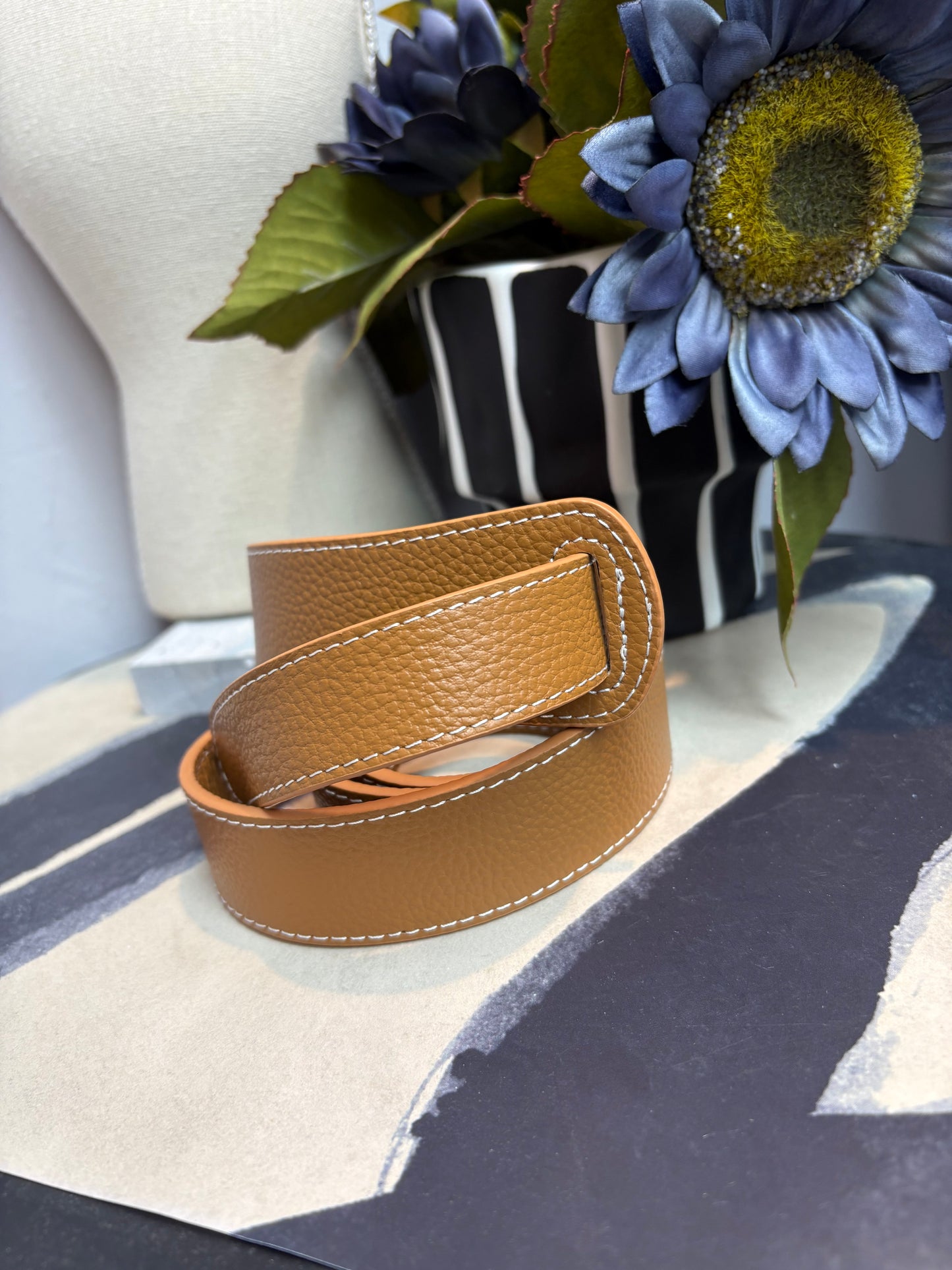 “H” belt (lambskin) (recommended)