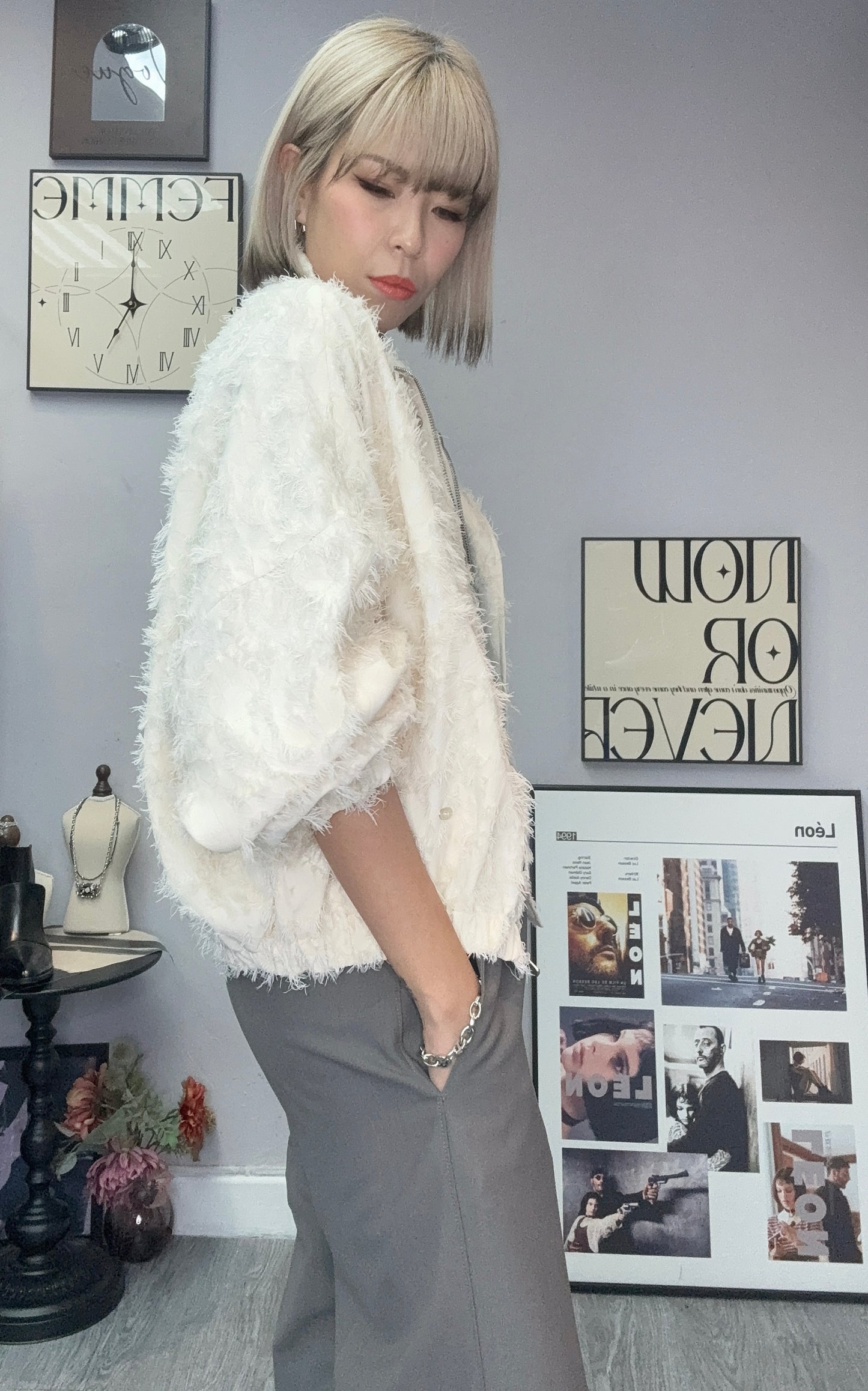 “SOSO” biker jacket